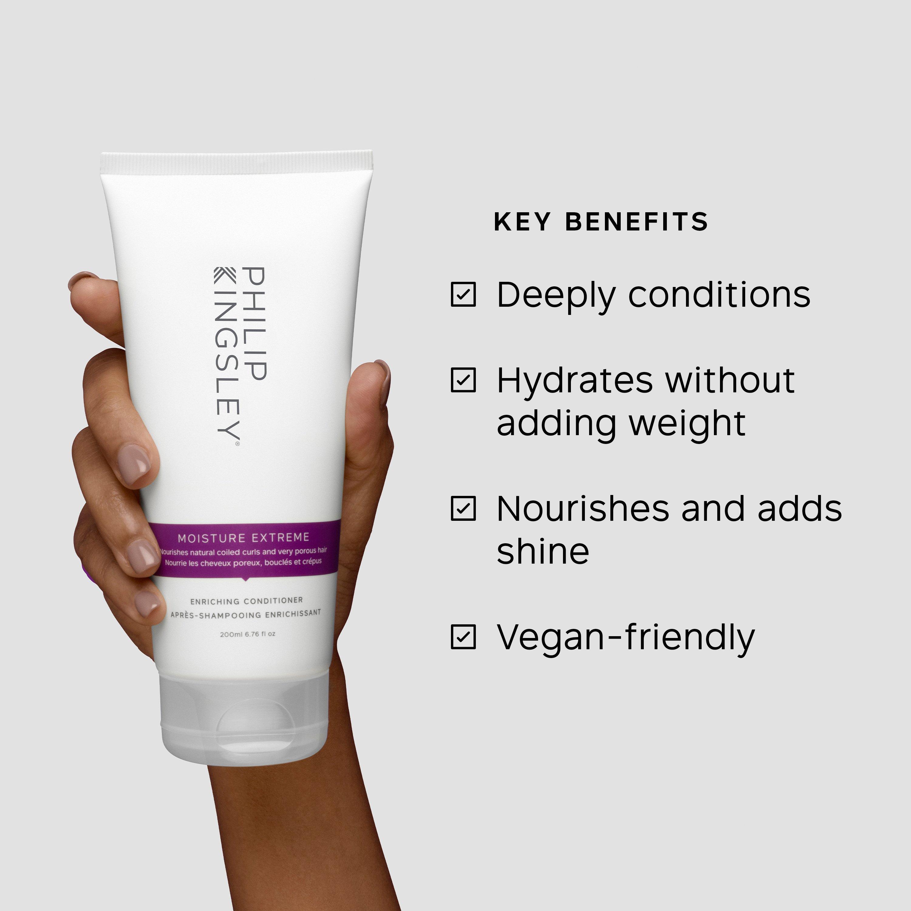 Clear - Philip Kingsley - Moisture Extreme Conditioner 200ml - 4