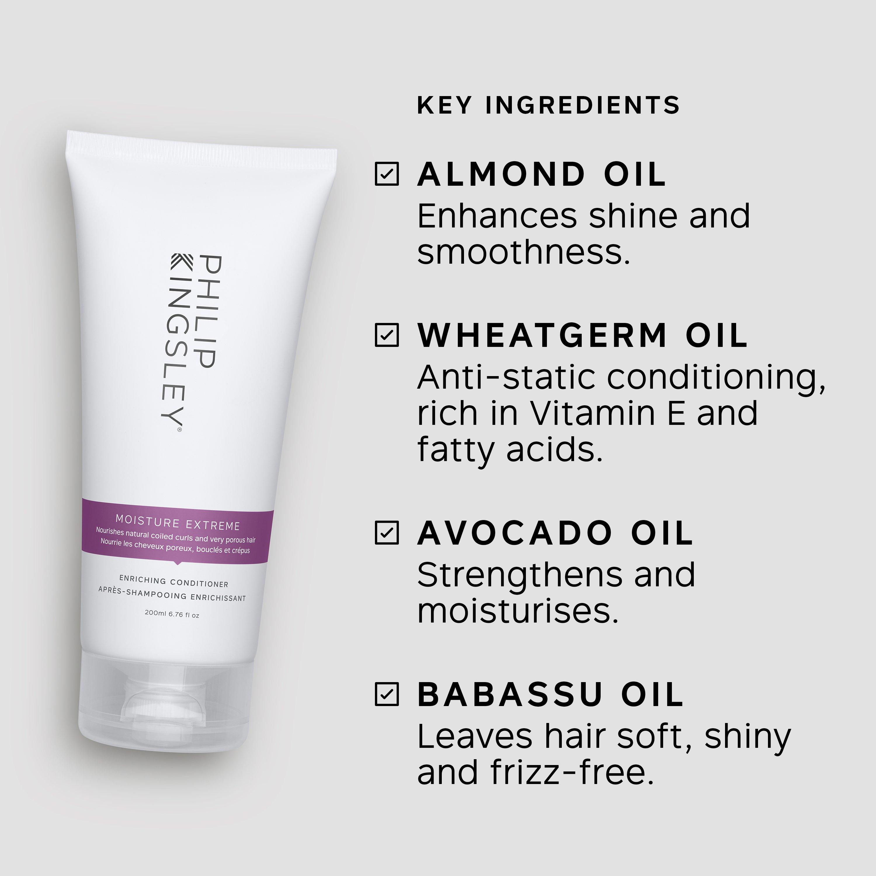 Clear - Philip Kingsley - Moisture Extreme Conditioner 200ml - 5