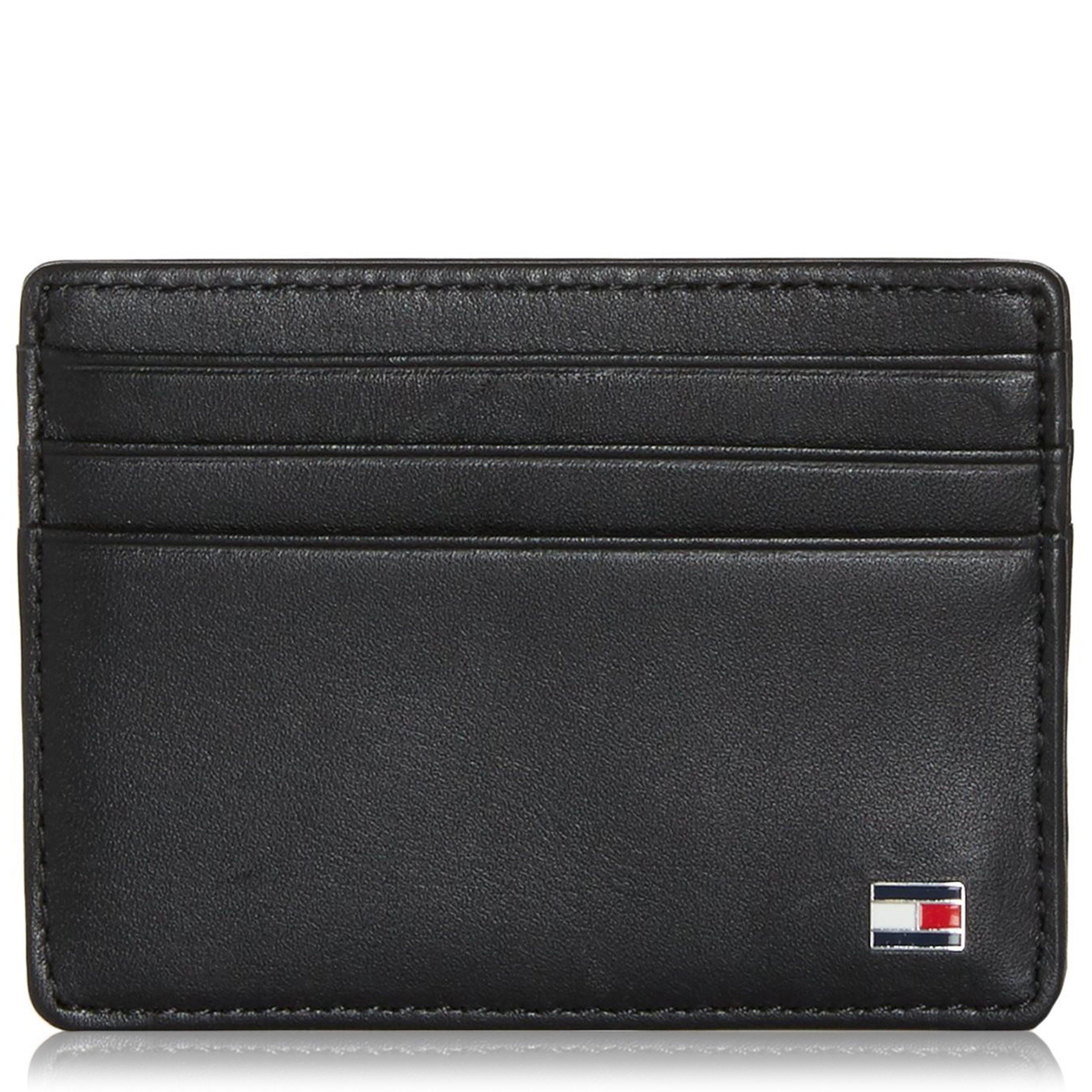 Black - Tommy Hilfiger - Eton Leather Cardholder - 1