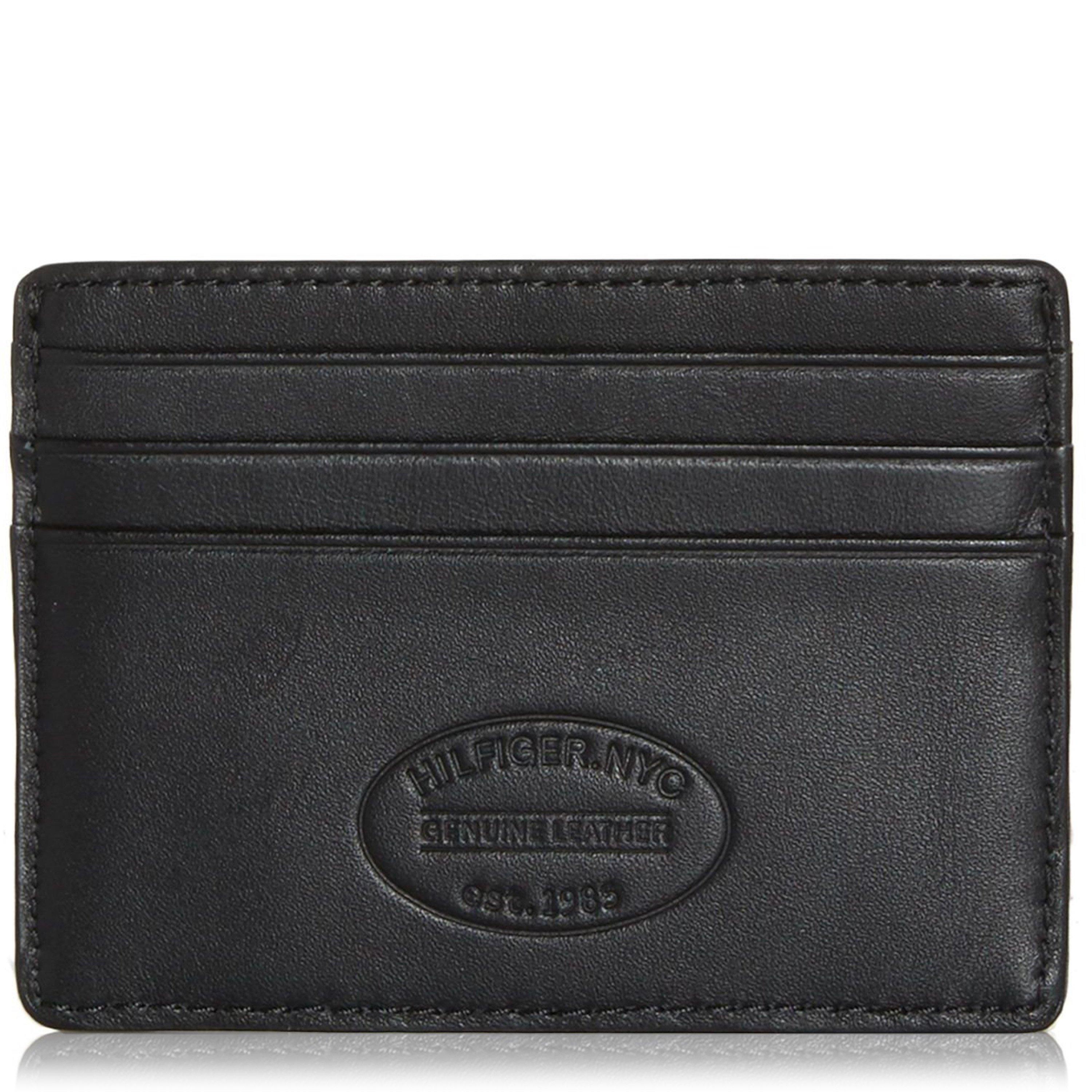 Black - Tommy Hilfiger - Eton Leather Cardholder - 2