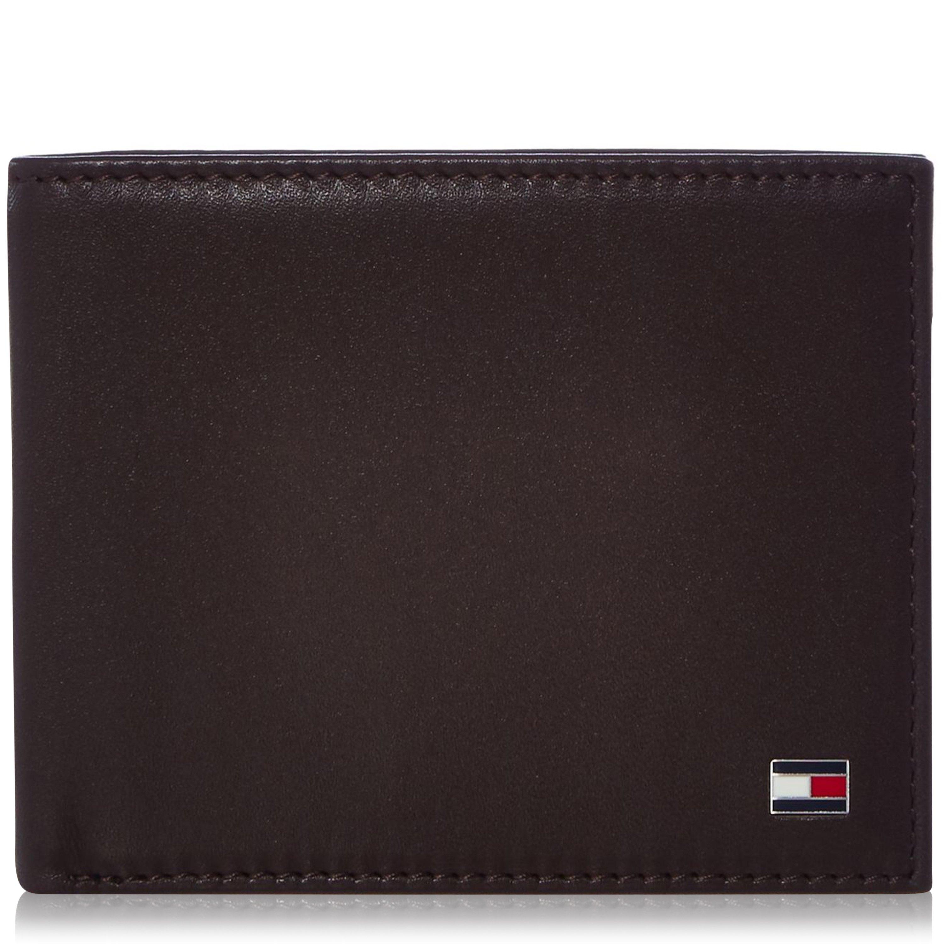 Brown - Tommy Hilfiger - Eton Bifold Leather Wallet - 1