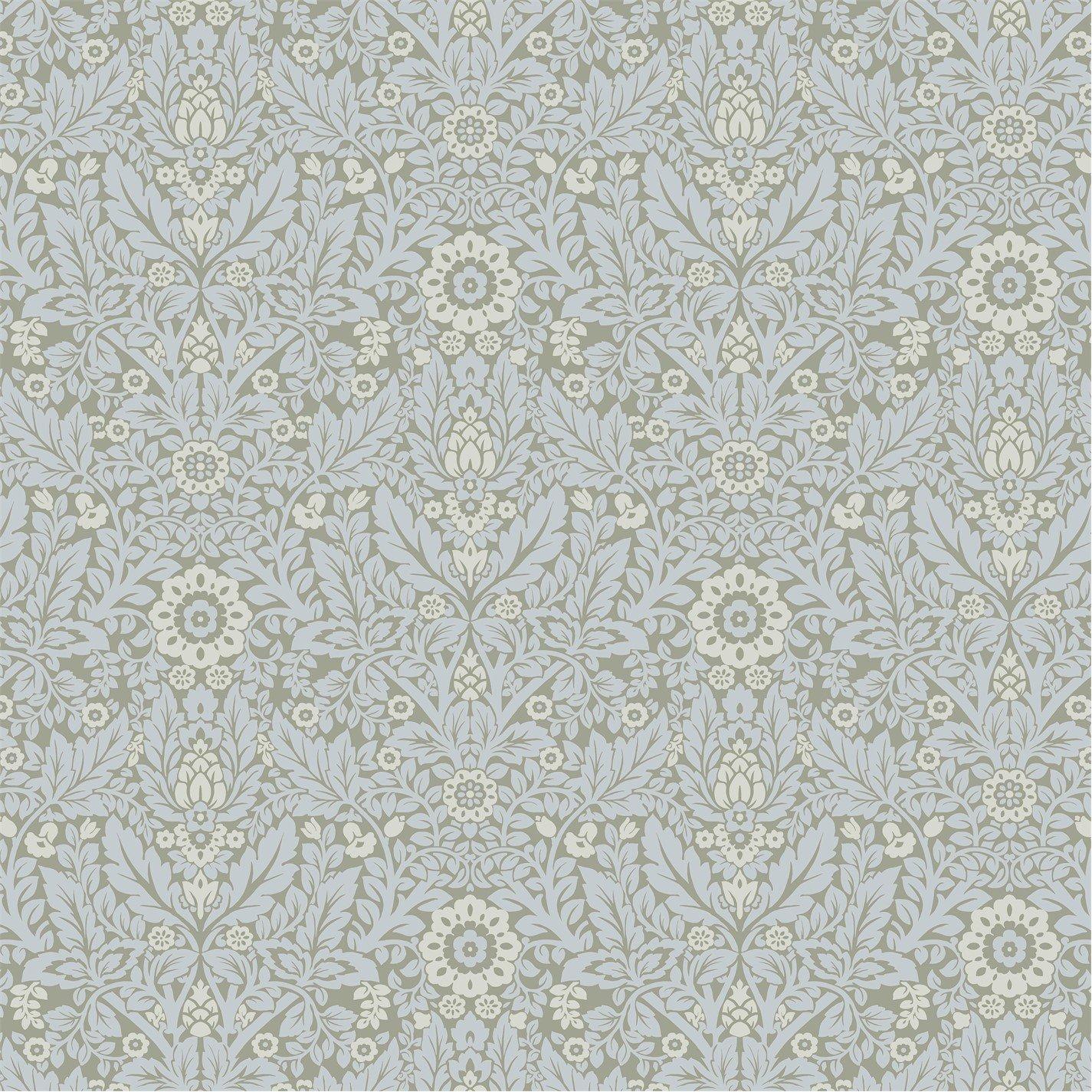 Laura Ashley  Delamore Wallpaper Stone Grey