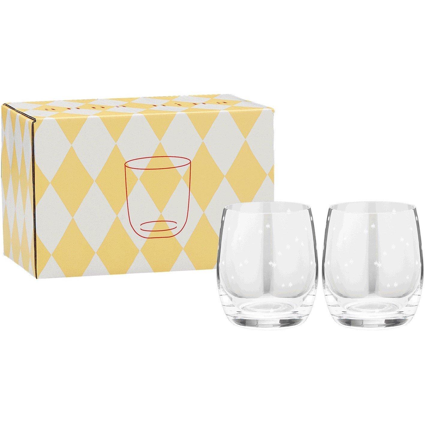 Anna Nina  Anna Water Glass Set Of 2 Starry Eve
