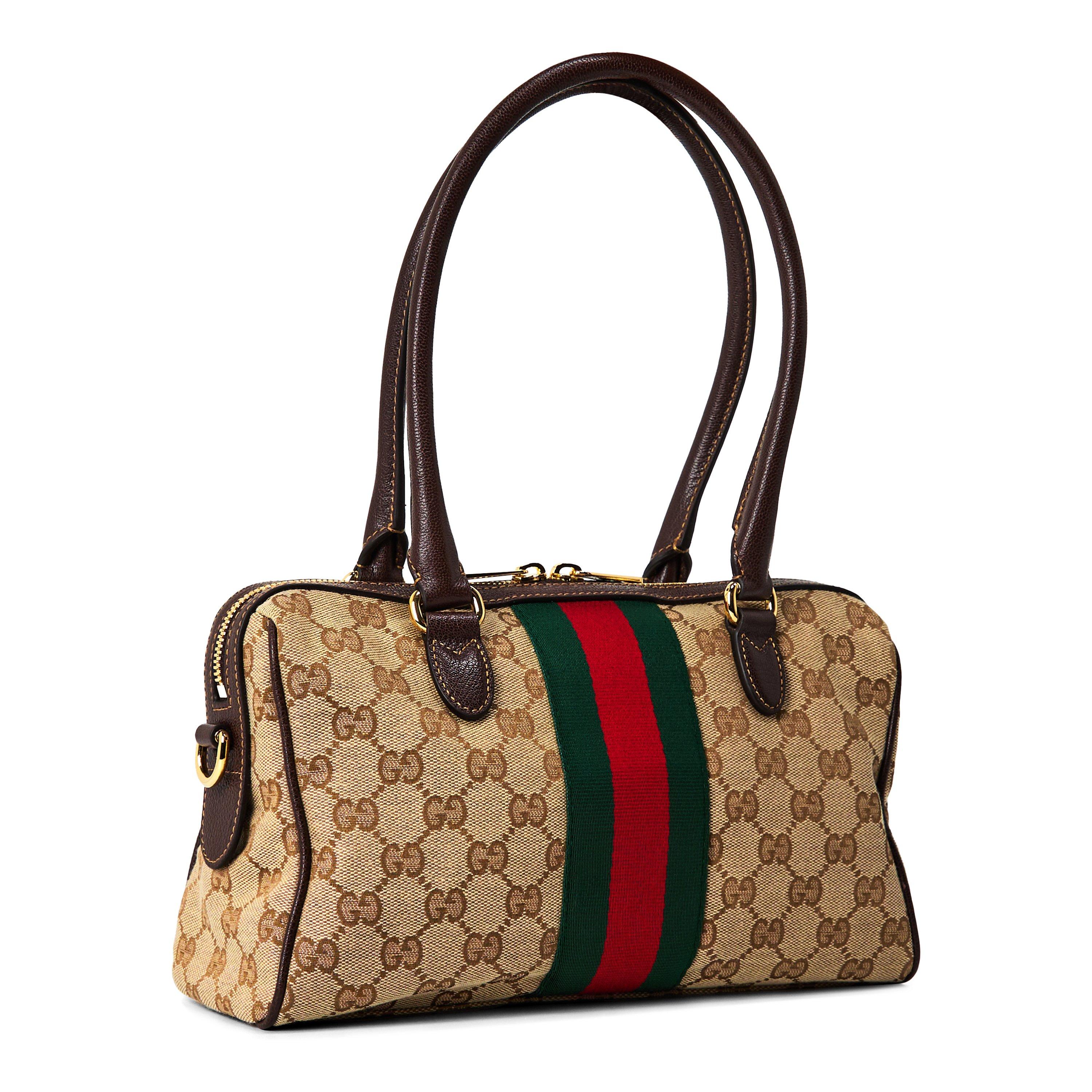 Vintage Sand - Gucci - Gucci Boston Cnvs Sm Ld63 - 2