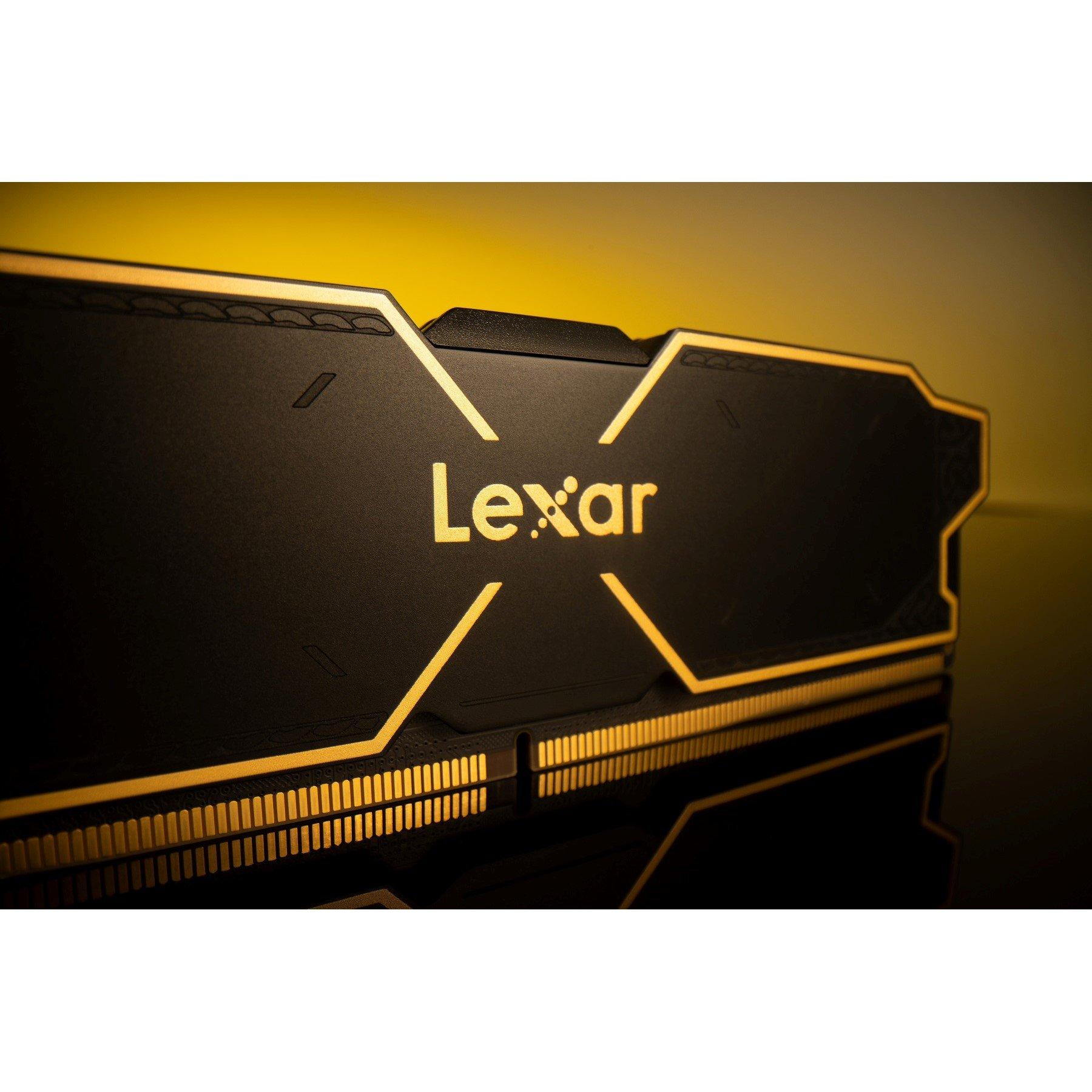Black - Lexar - Lexar THOR RGB DDR5 - Desktop Memory 8GB - 3