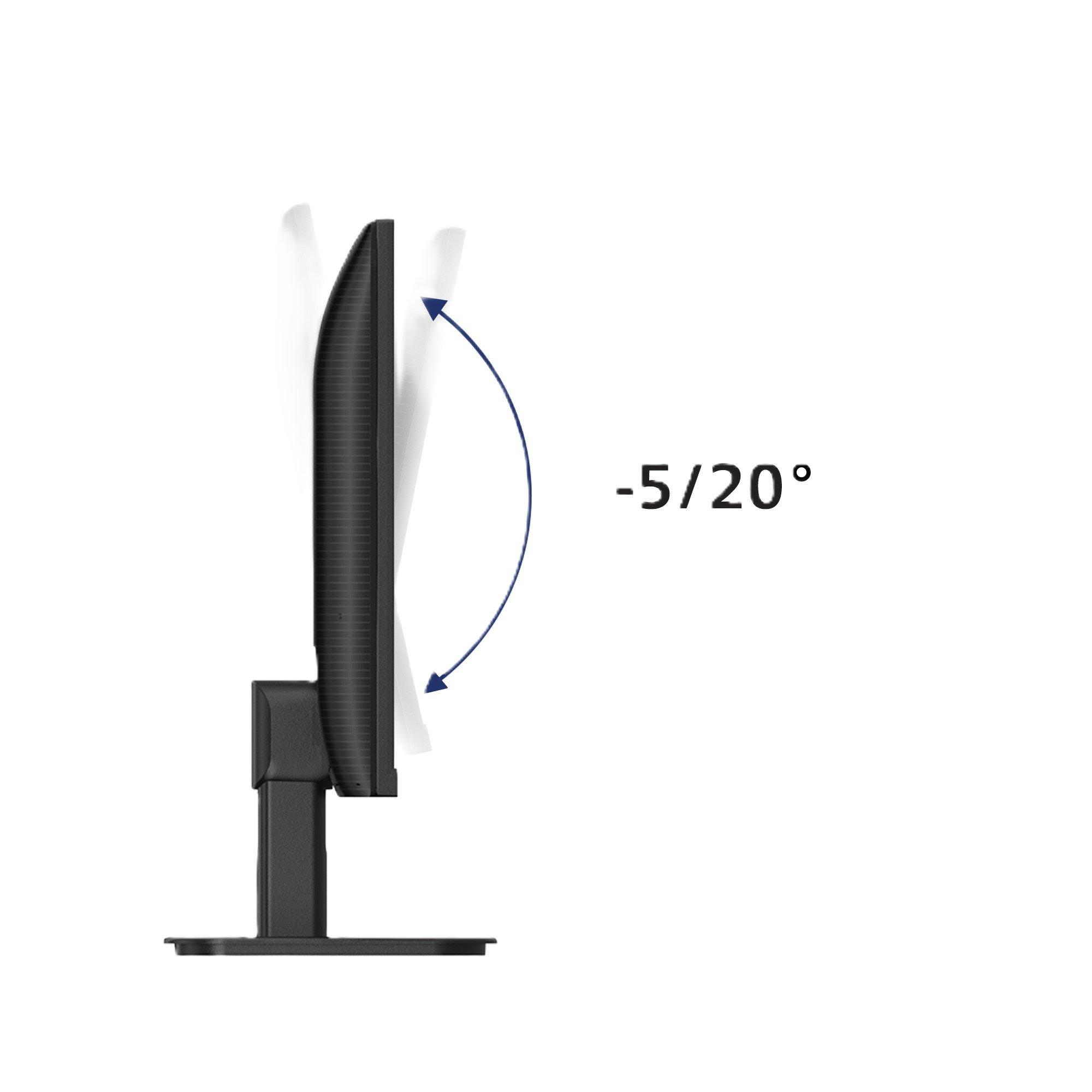 Black - Philips - Philips 32E1N1800LA 31.5 Inch VA 4K 60Hz Monitor - 4