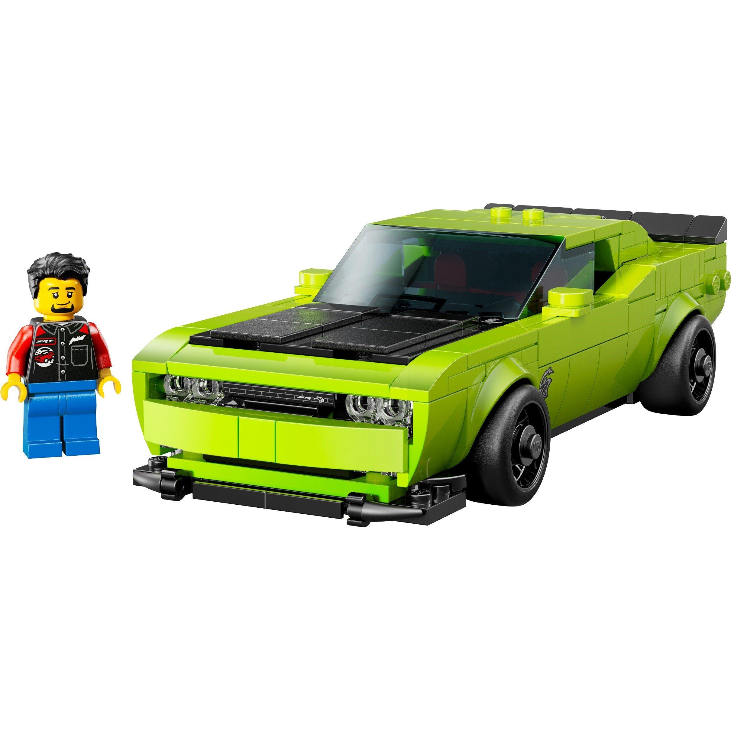 Dodger - LEGO - LEGO® Speed Champions 77237 Dodge Challenger SRT Hellcat Sports Car Toy - 2