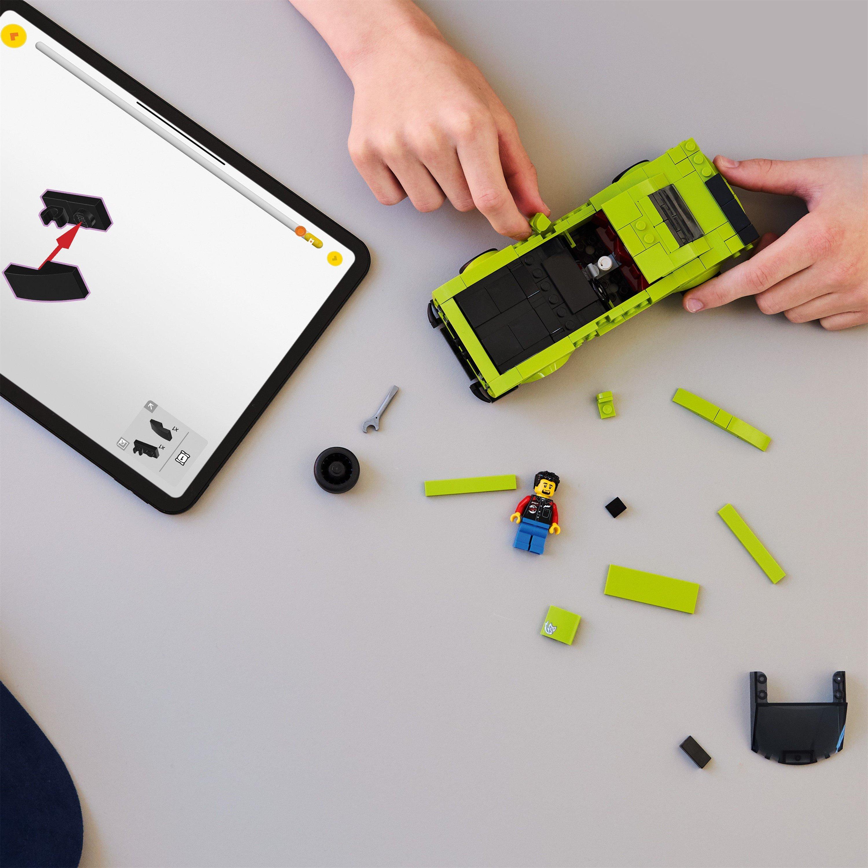 Dodger - LEGO - LEGO® Speed Champions 77237 Dodge Challenger SRT Hellcat Sports Car Toy - 3