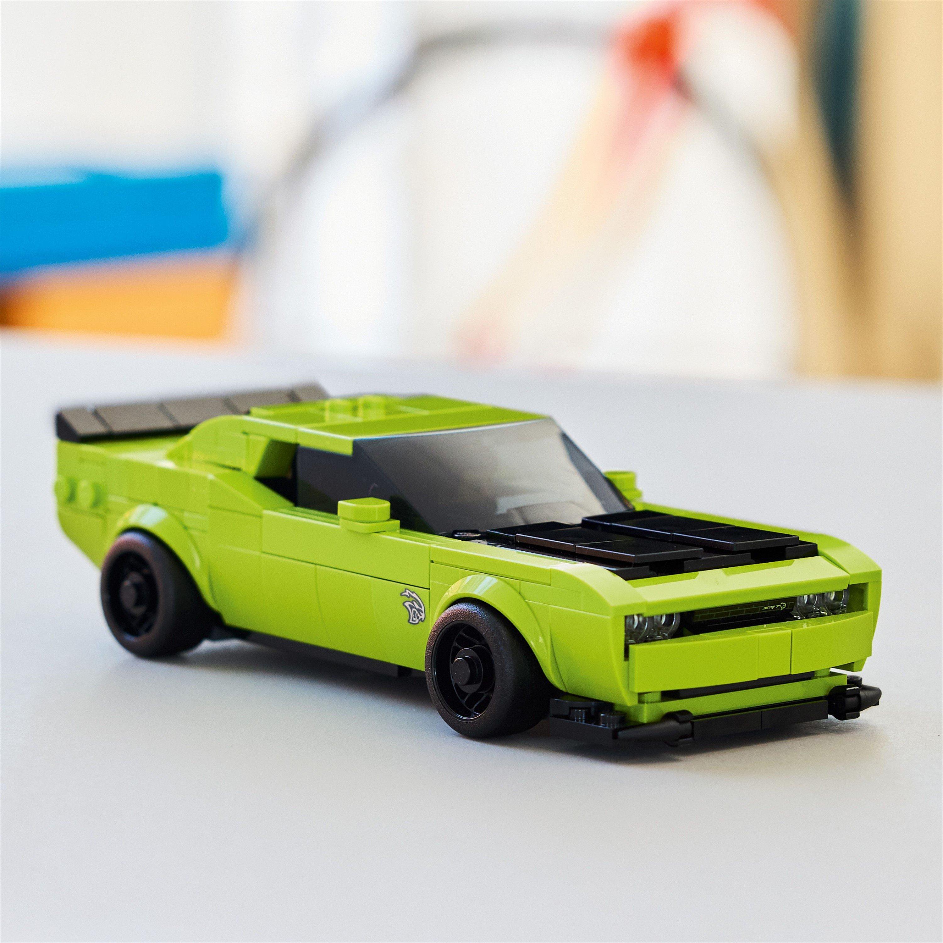 Dodger - LEGO - LEGO® Speed Champions 77237 Dodge Challenger SRT Hellcat Sports Car Toy - 5