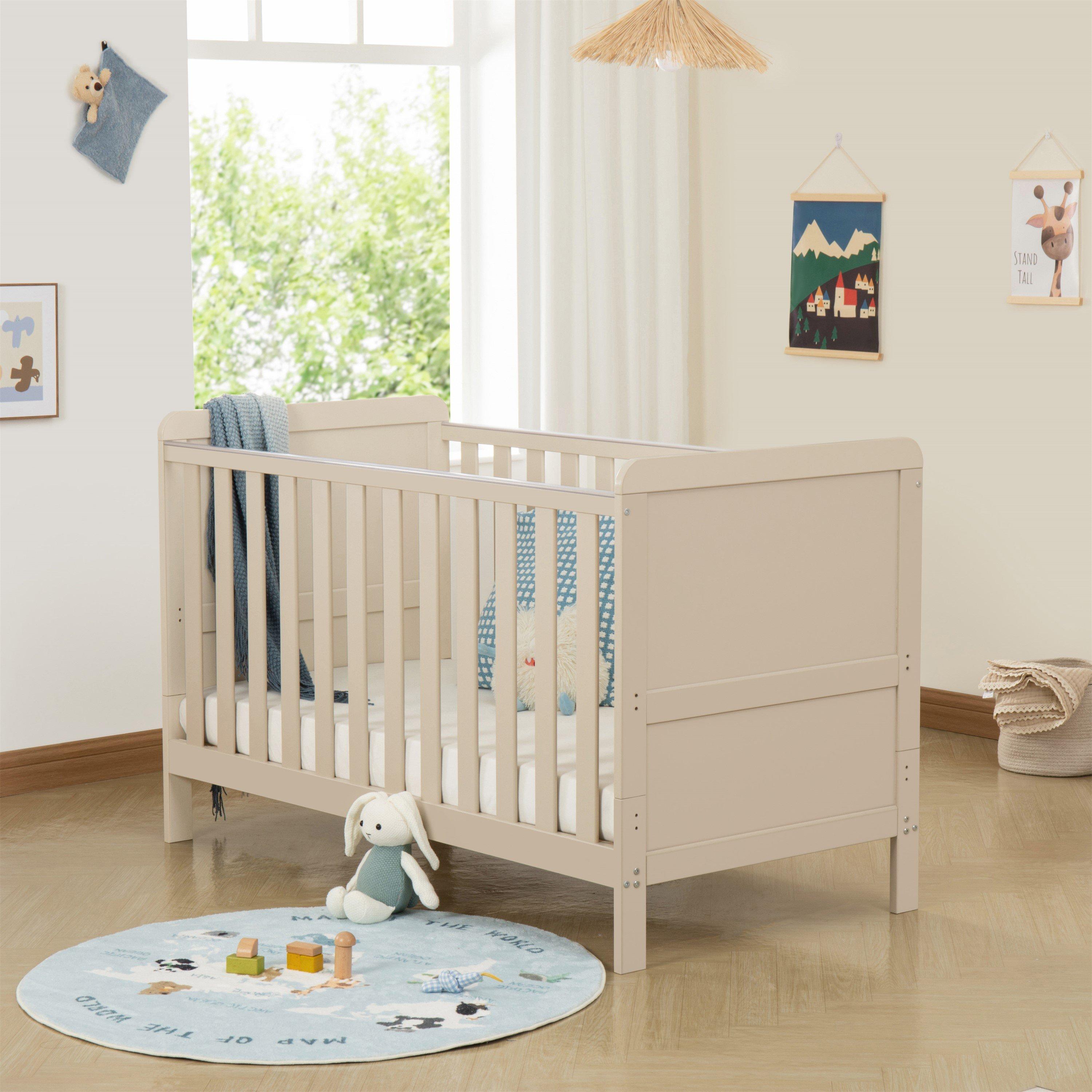Cashmere - Babymore - Caro Urban Cot Bed - Cashmere - 2