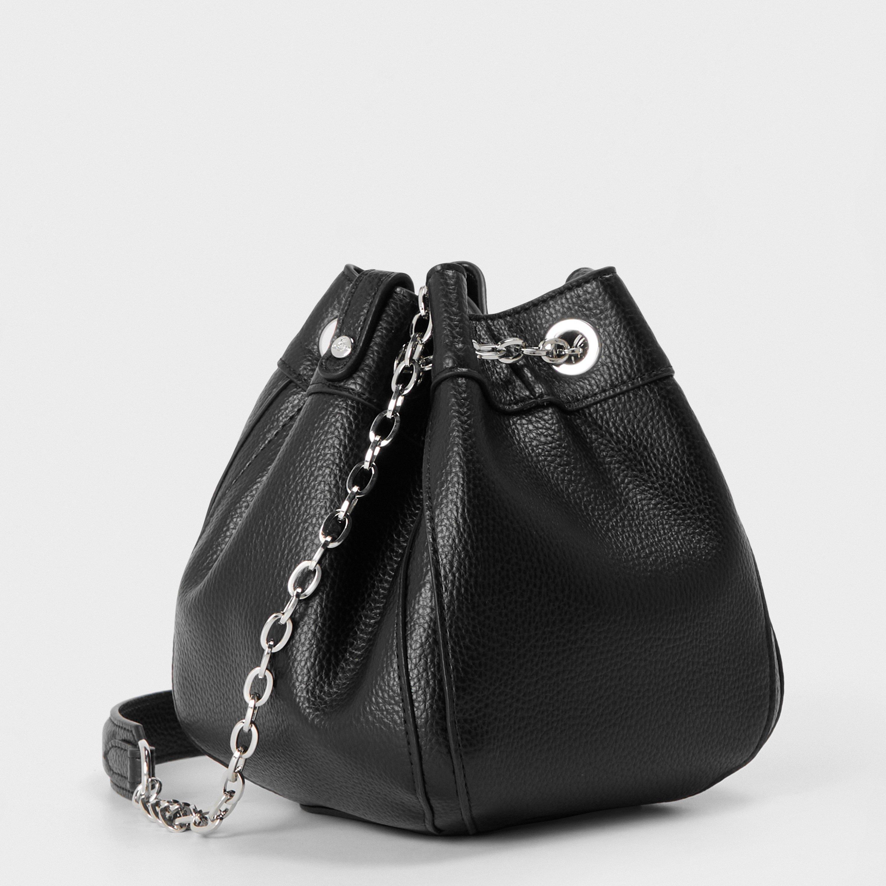 Black - Vivienne Westwood - Women's Viv Chrissy Small Bucket Bag - 2