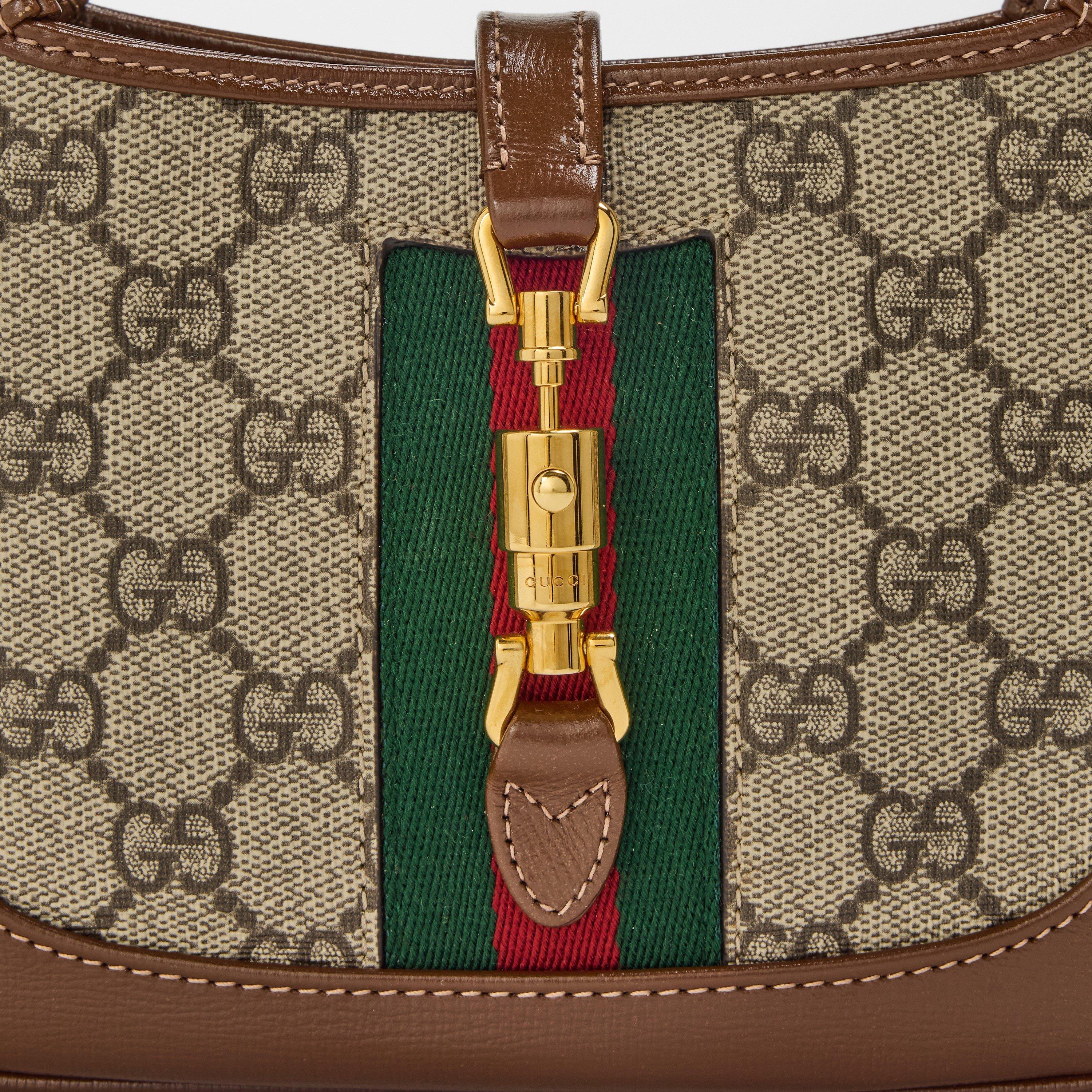 Ebony/Brown - Gucci - Jackie 1961 Mini Shoulder Bag - 4