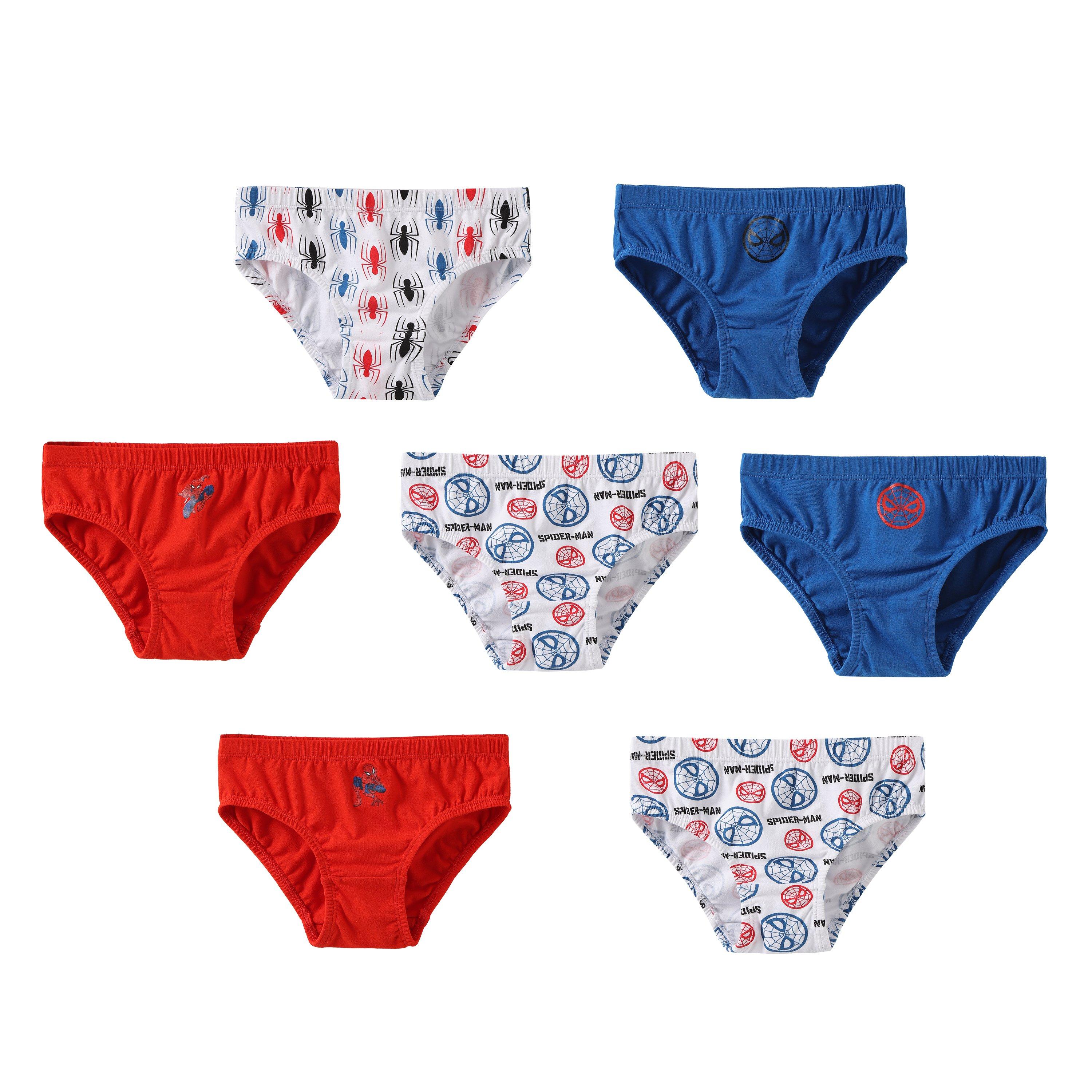 Spiderman - Character - Boy's 7pk Briefs - 1