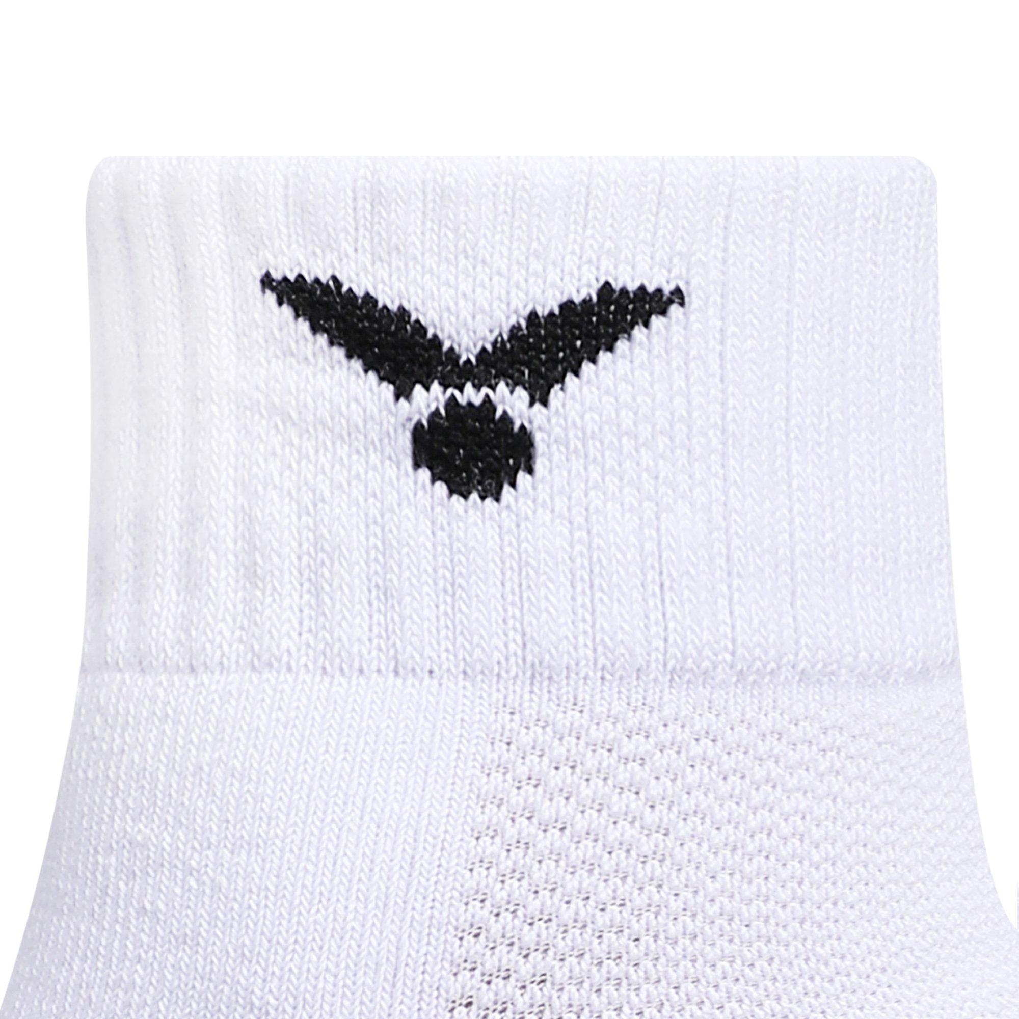 White / Black - Victor - Badminton Socks - 2