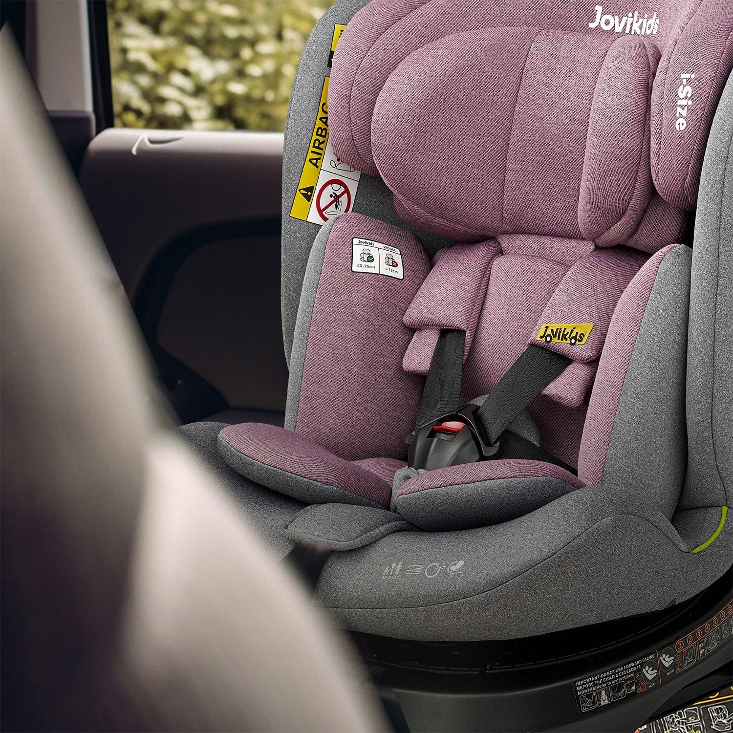 Pink - JoviKids - JoviKids Ranger Spin Car Seat - Pink - 9