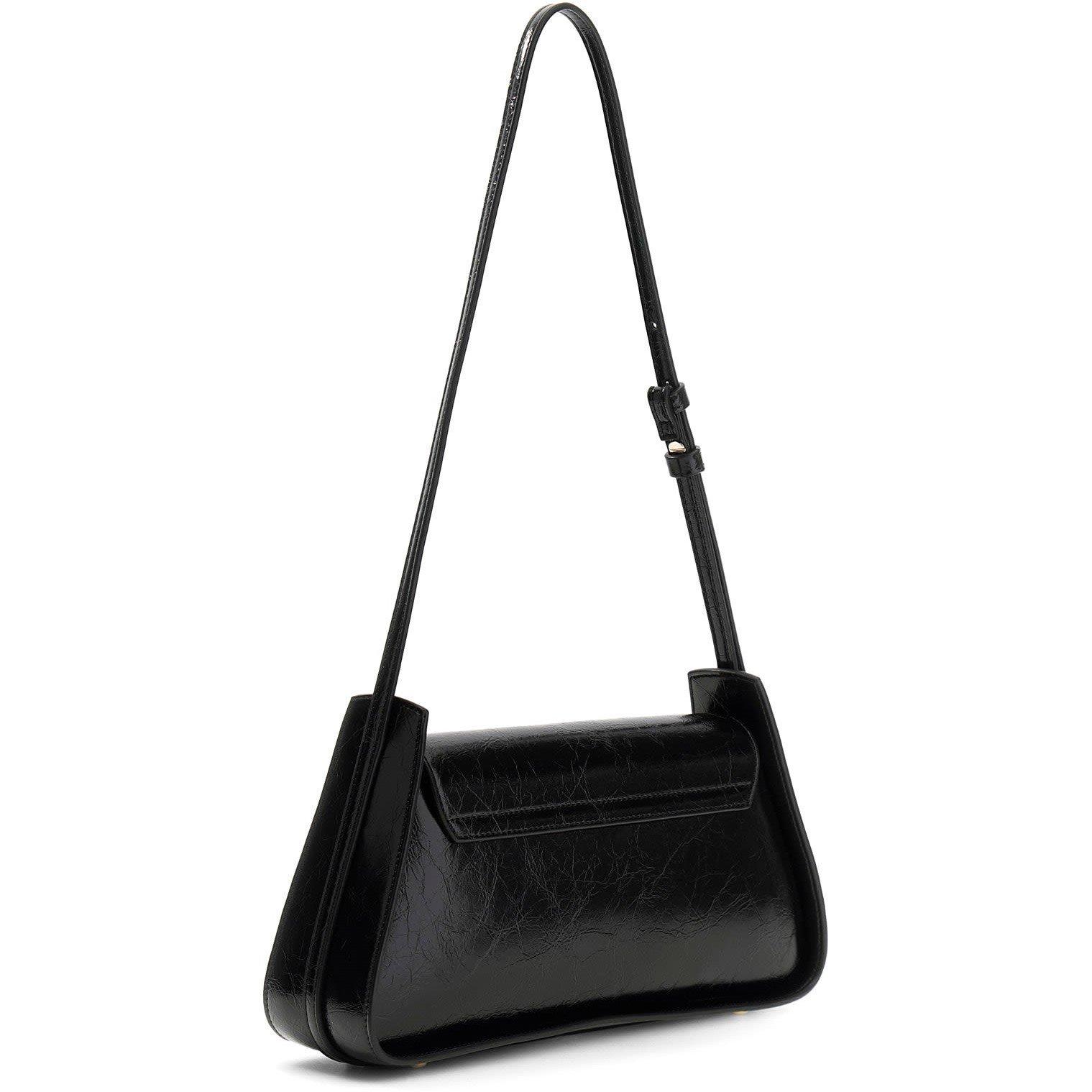 Black - Guess - Women's Xena Flap Shoulder Bag - 2