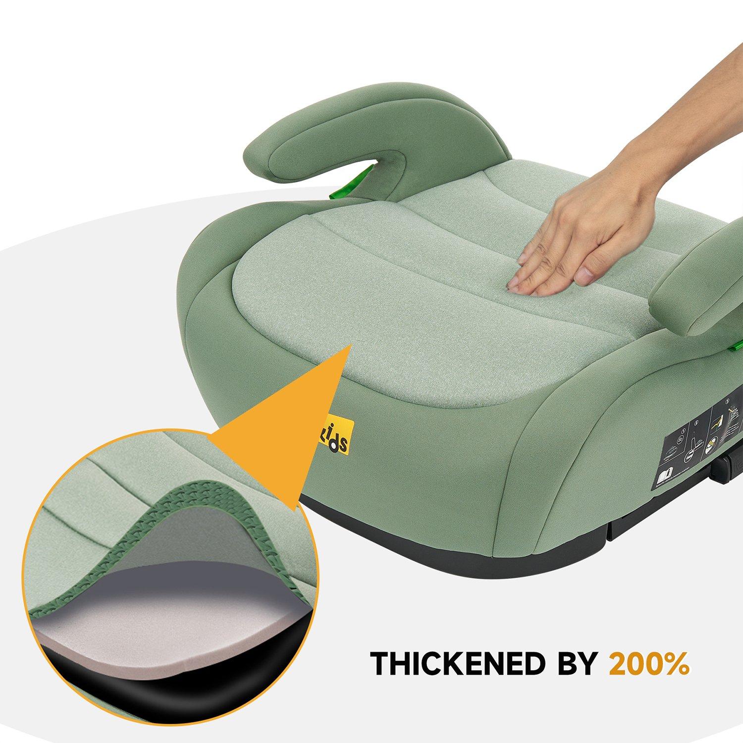 Green - JoviKids - JoviKids Ohho Booster Car Seat - Green - 5