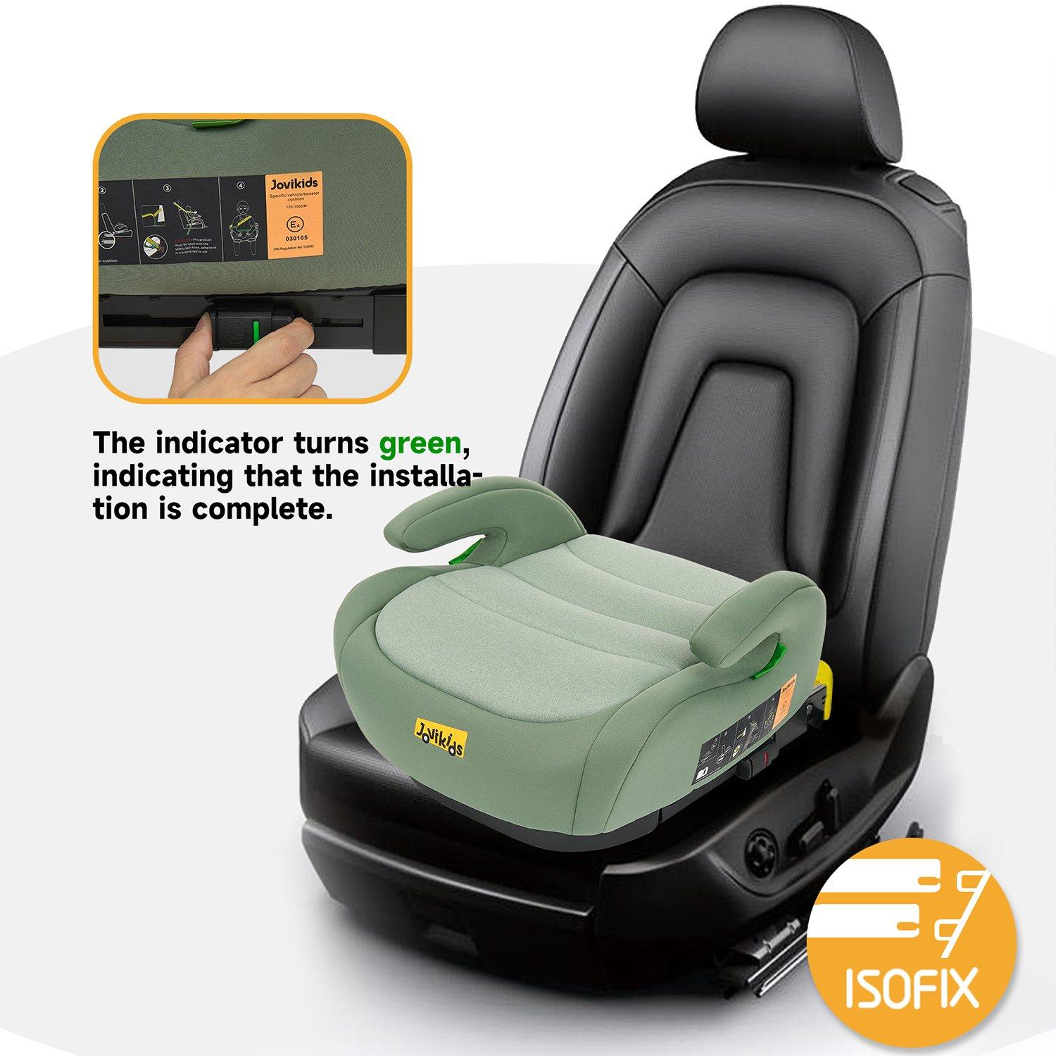 Green - JoviKids - JoviKids Ohho Booster Car Seat - Green - 6