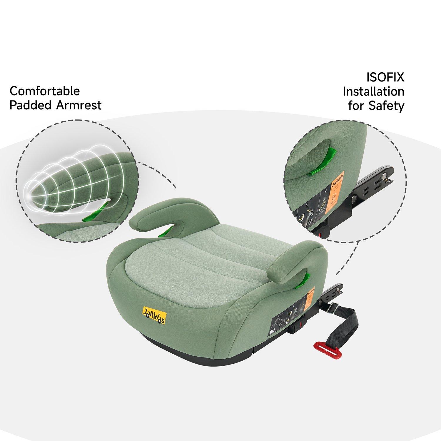 Green - JoviKids - JoviKids Ohho Booster Car Seat - Green - 7