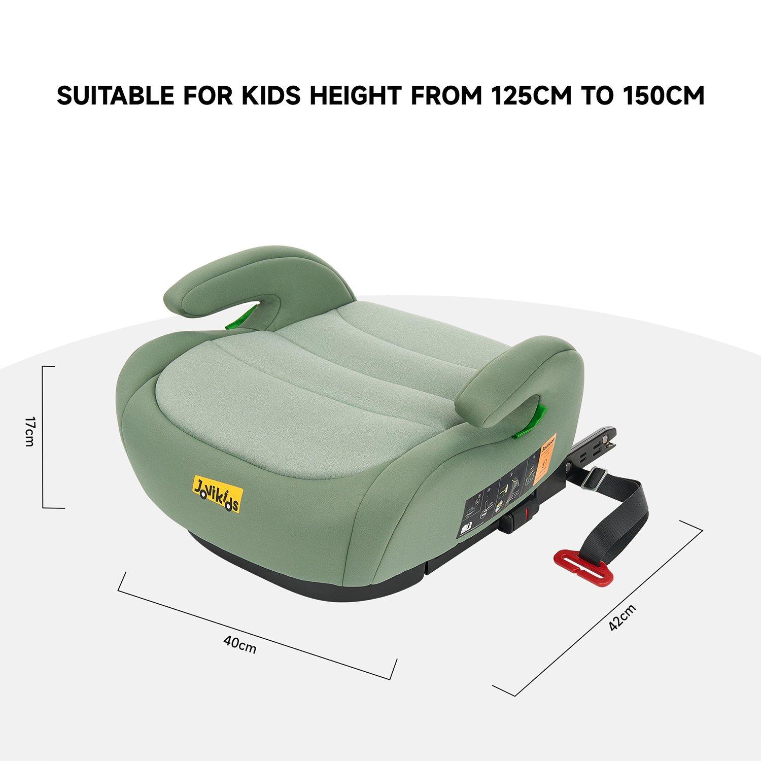 Green - JoviKids - JoviKids Ohho Booster Car Seat - Green - 8