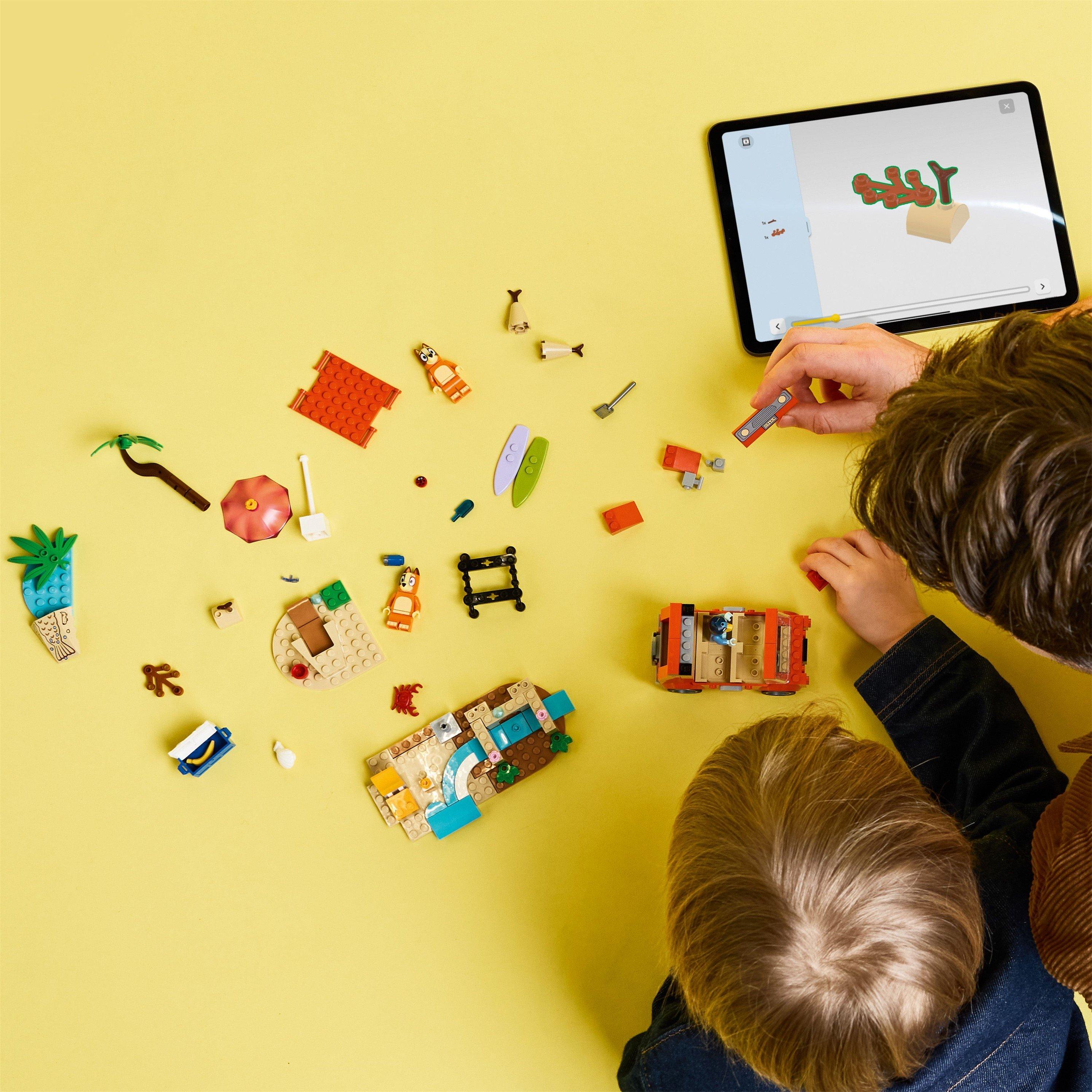 Por determinar. - LEGO - LEGO® Bluey 11202 Bluey’s Beach & Family Car Trip Preschool Toy Building Kit - 3