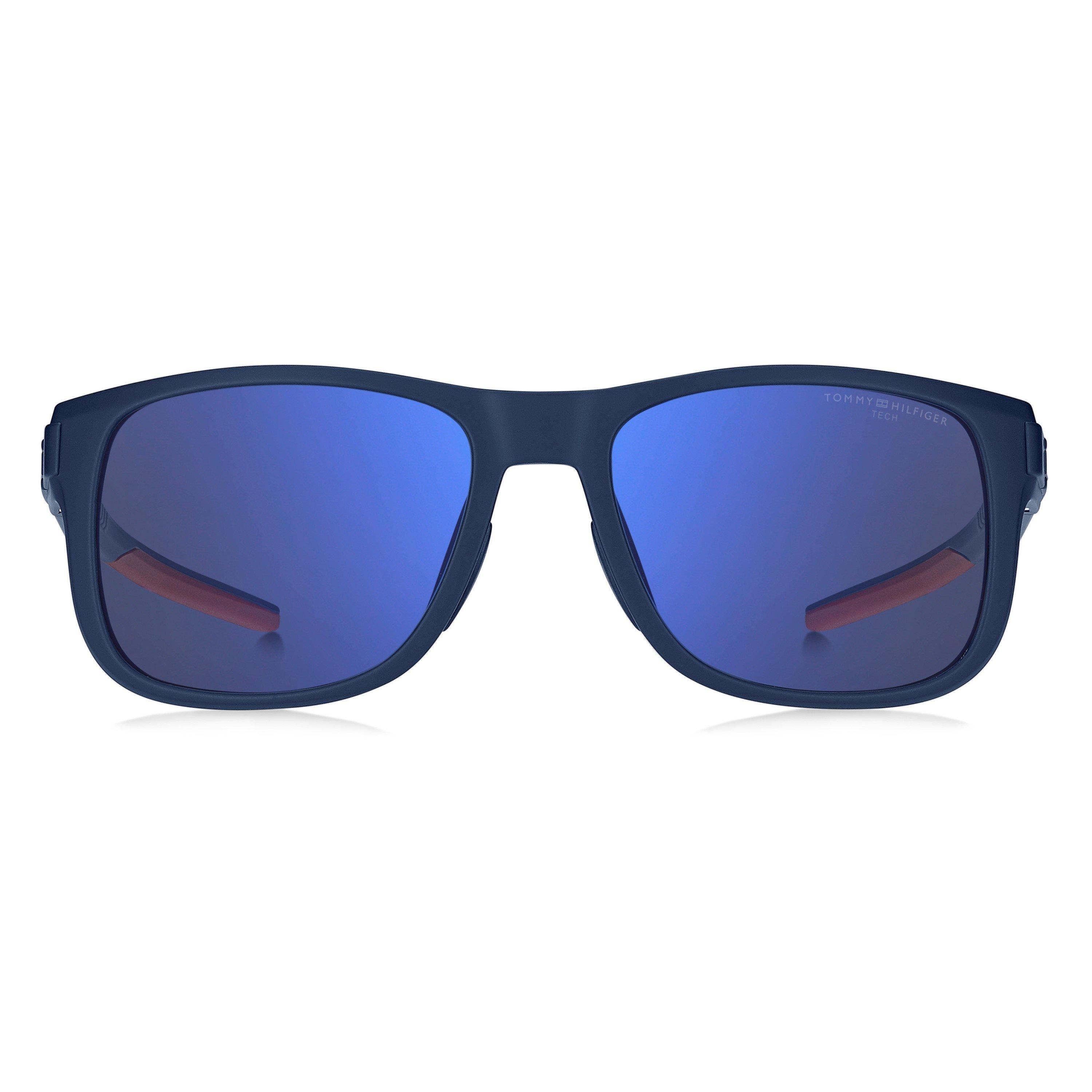 Mattblau - Tommy Hilfiger - Men's Rectangle Sunglasses - 2