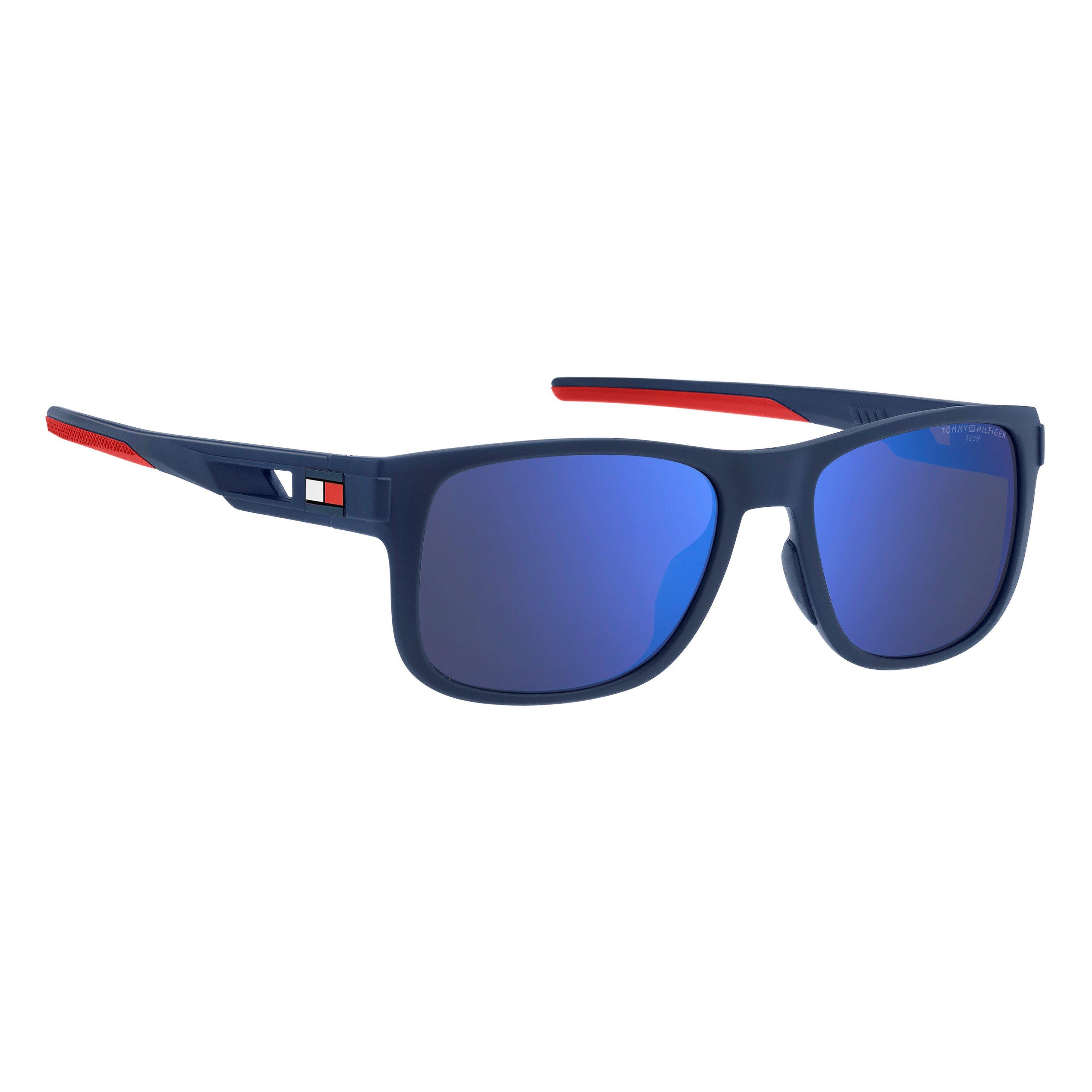 Mattblau - Tommy Hilfiger - Men's Rectangle Sunglasses - 3
