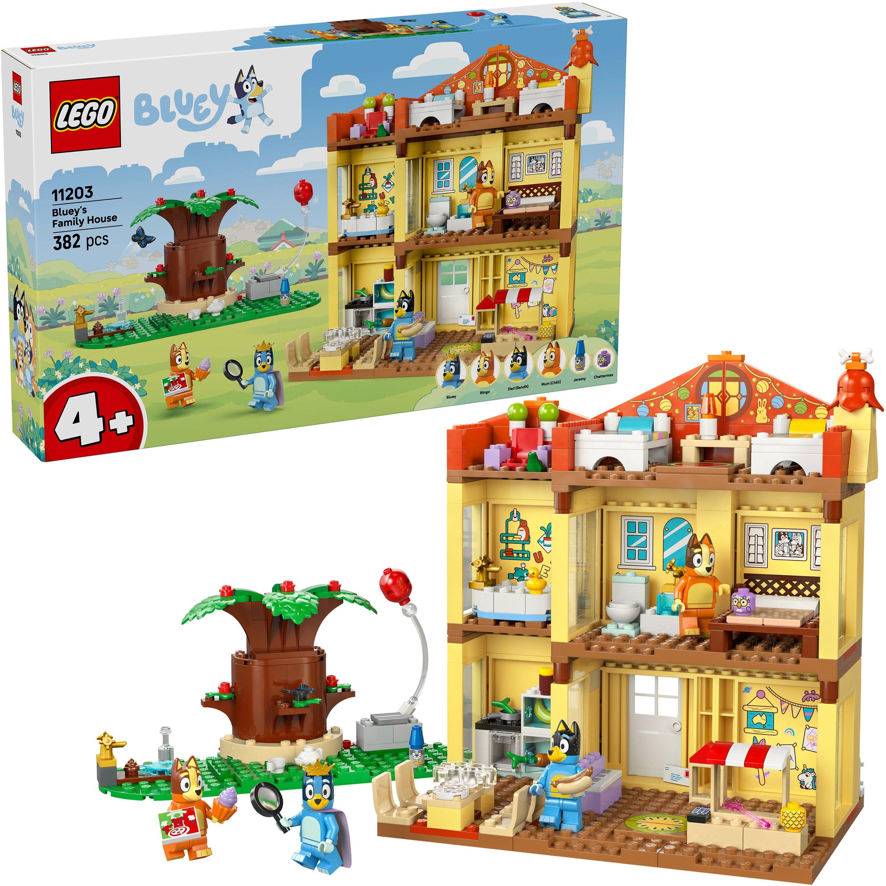 LEGO Bluey: Bluey's Family House 11203 | Toys for 4+ Year Old Boys & Girls, Modular Playset with Multiple Rooms & Garden, 4 Minifigures, Birthday Gift, 382 Pieces - Image 18