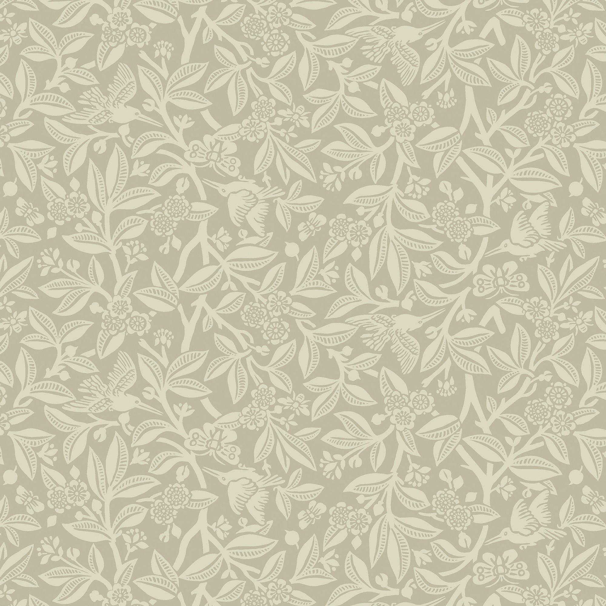 Stone Grey - Laura Ashley - Nutgrove Stone Grey Wallpaper - 4