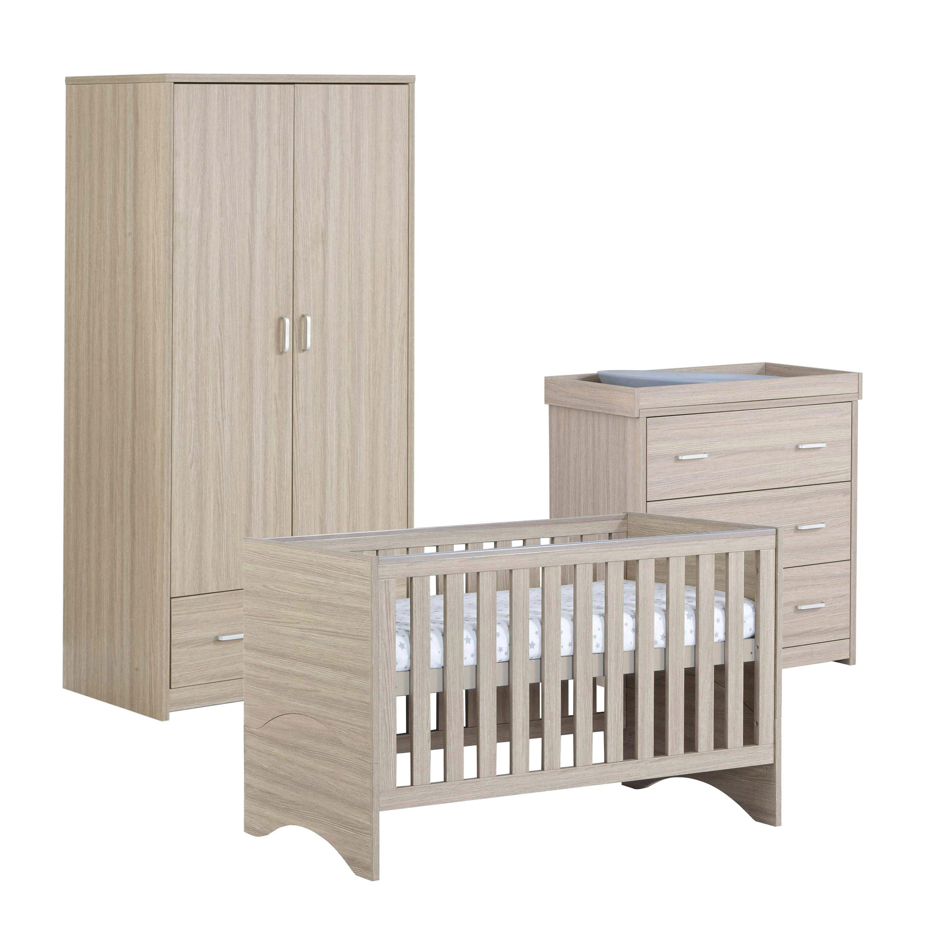 Babymore Babymore Veni Oak 3 Piece