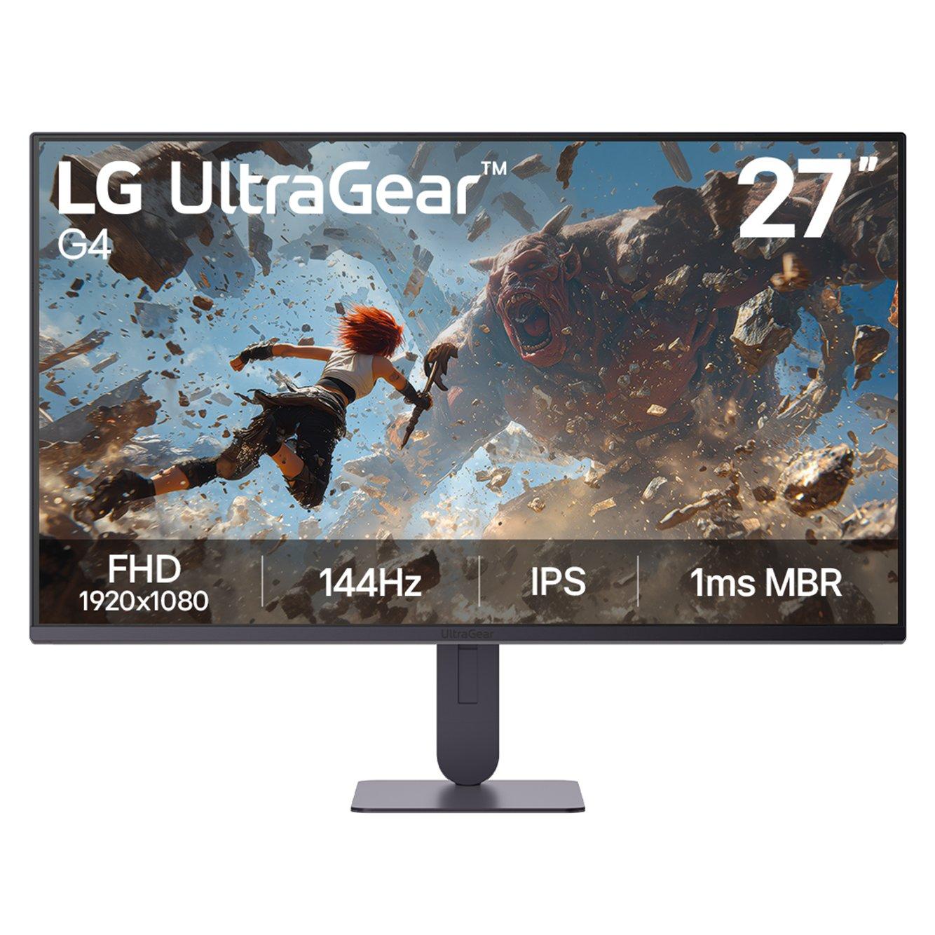 Lg 27" Ultragear G4 Gaming Monitor - 144Hz, Fhd, 1Ms Mbr, Ips, Nvidia G-Sync, Hdr10, Black - Image 11