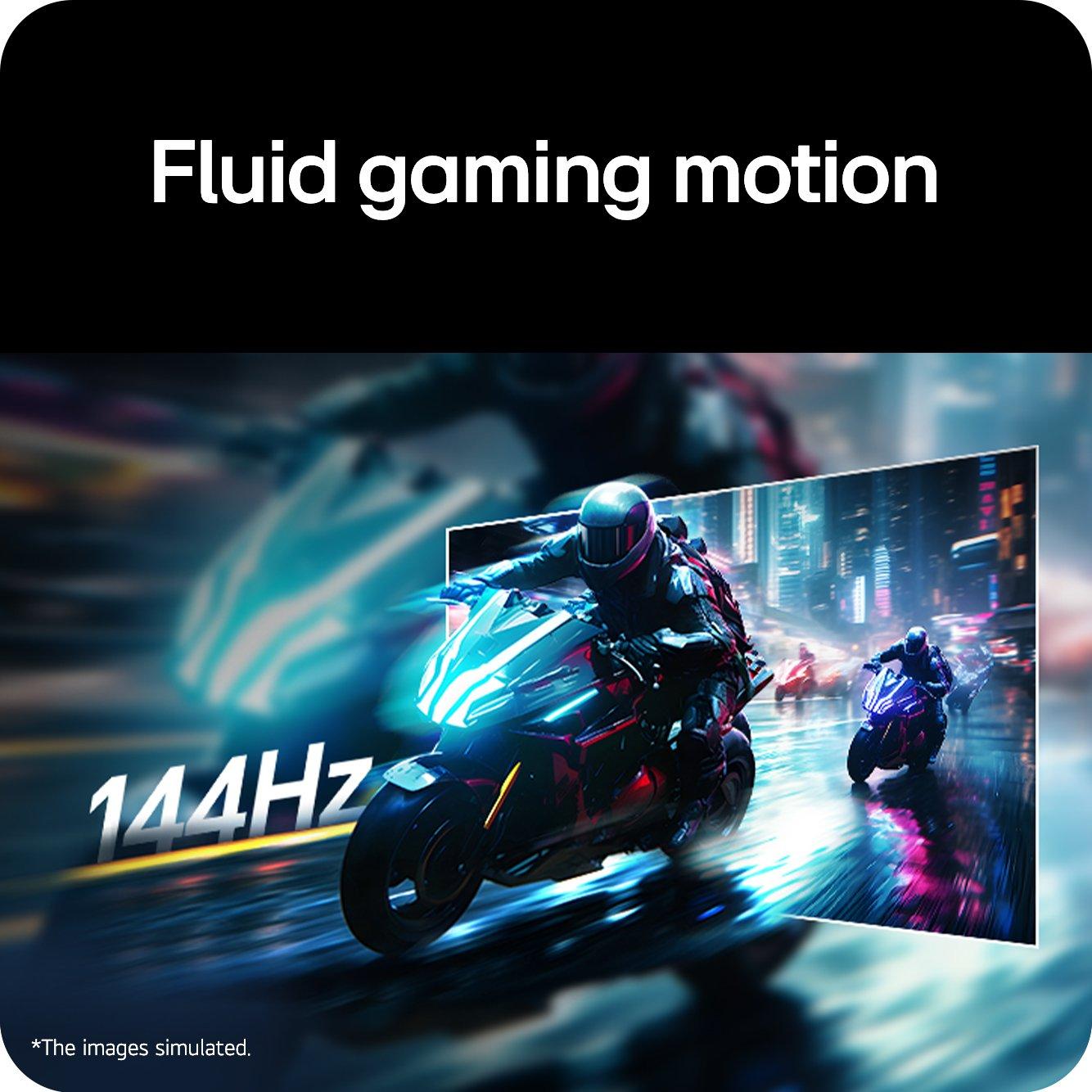 Black - LG - LG UltraGear G4 27G414B-B 27-inch Full HD 144Hz Gaming Monitor - 4
