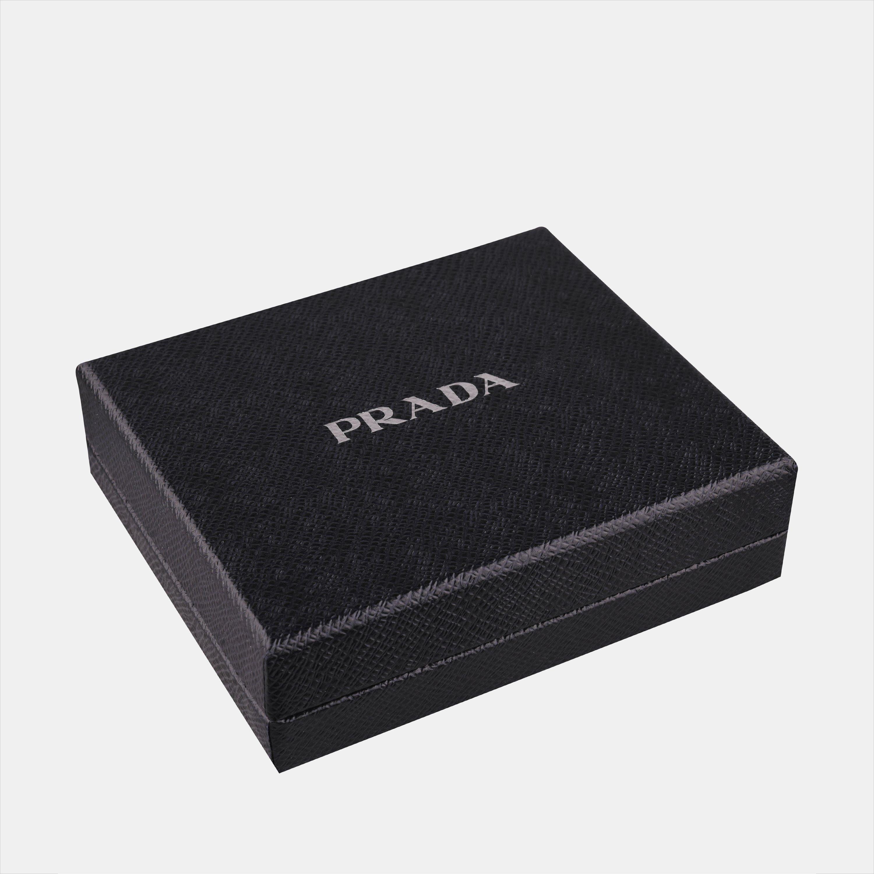 Black - Prada - Men'S Saffiano Leather Billfold Wallet - 4