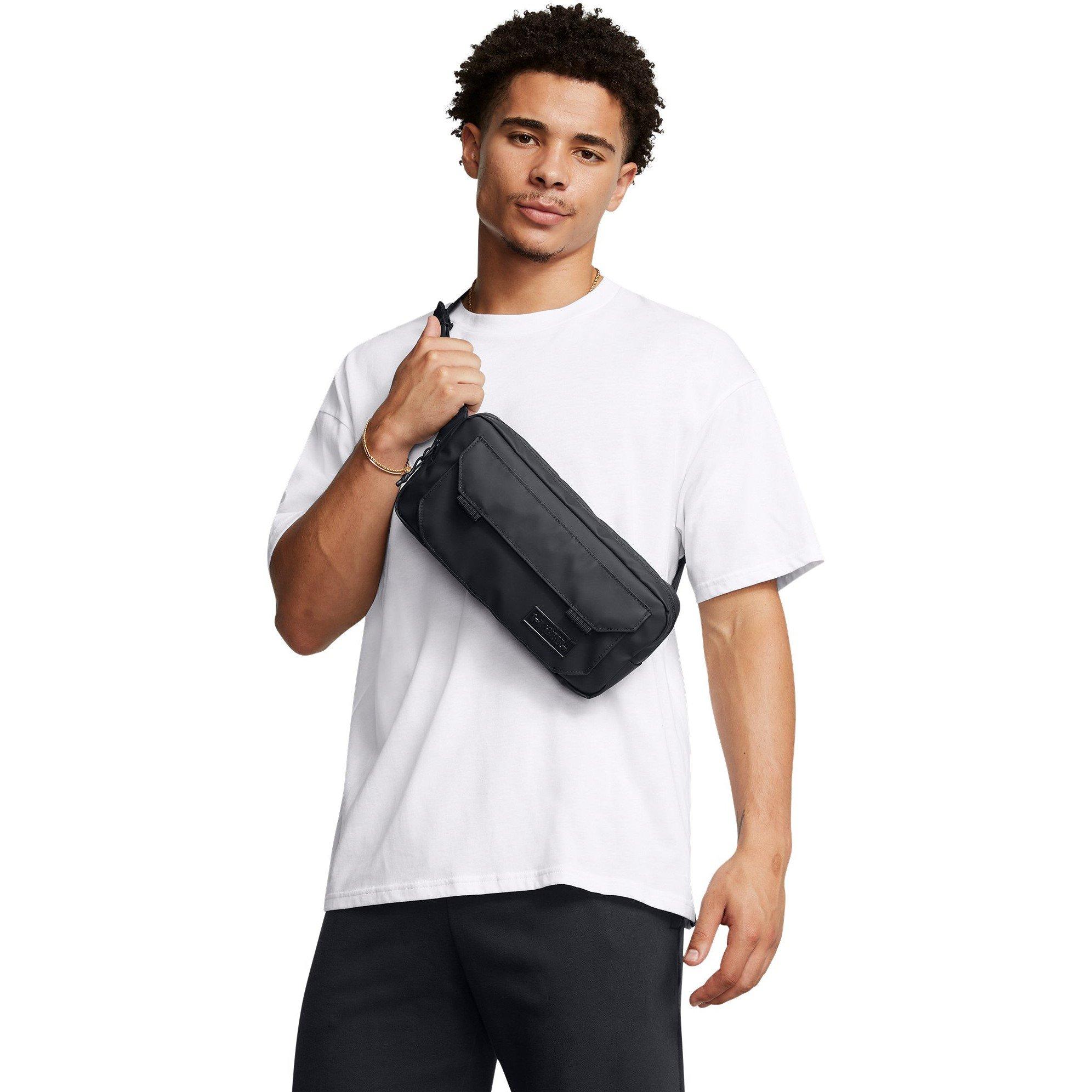 Black - Under Armour - Adults Triumph Bum Bag - 3
