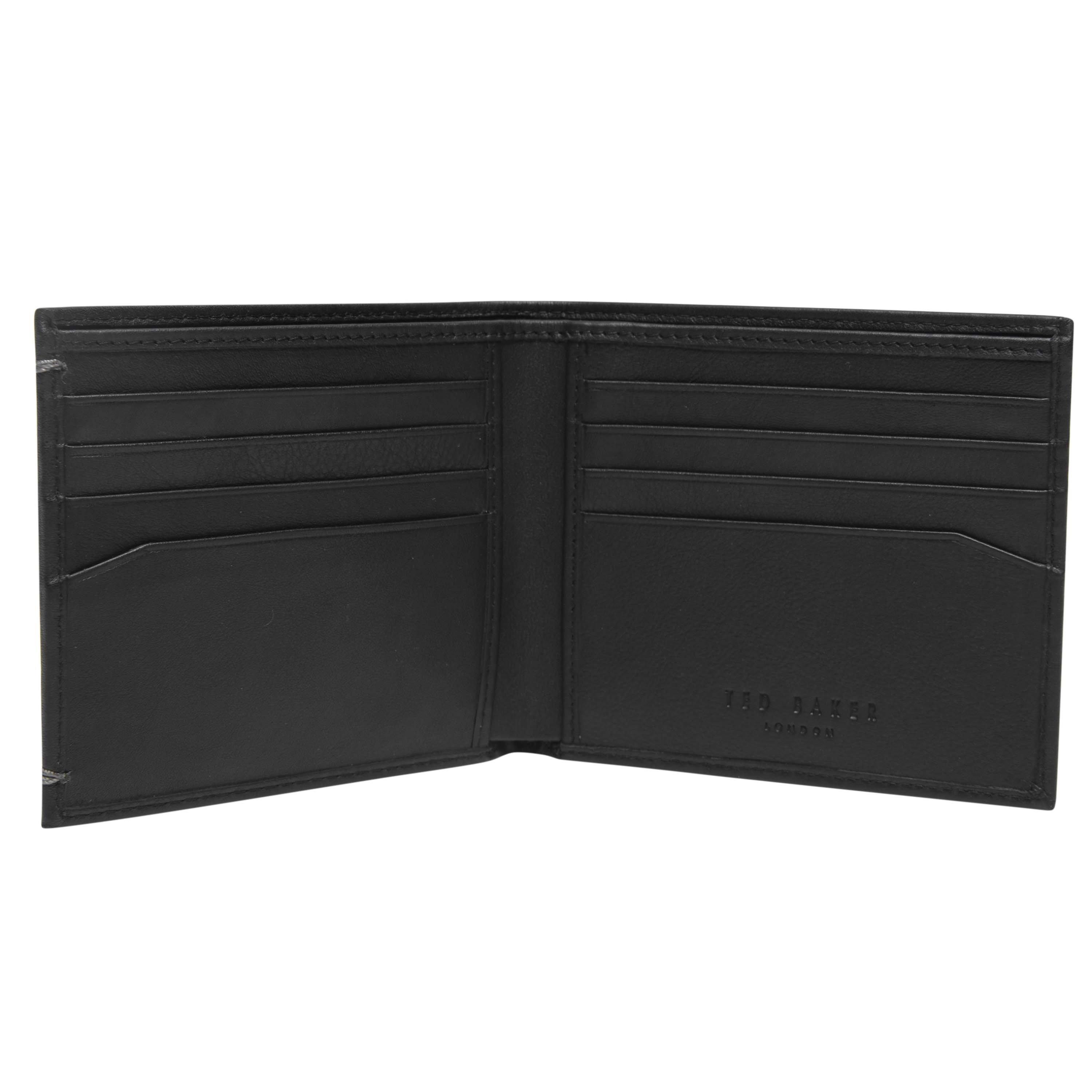 Black - Ted Baker - Leather Wallet - 3