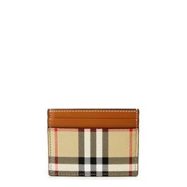 Burberry Sandon Check Card Case