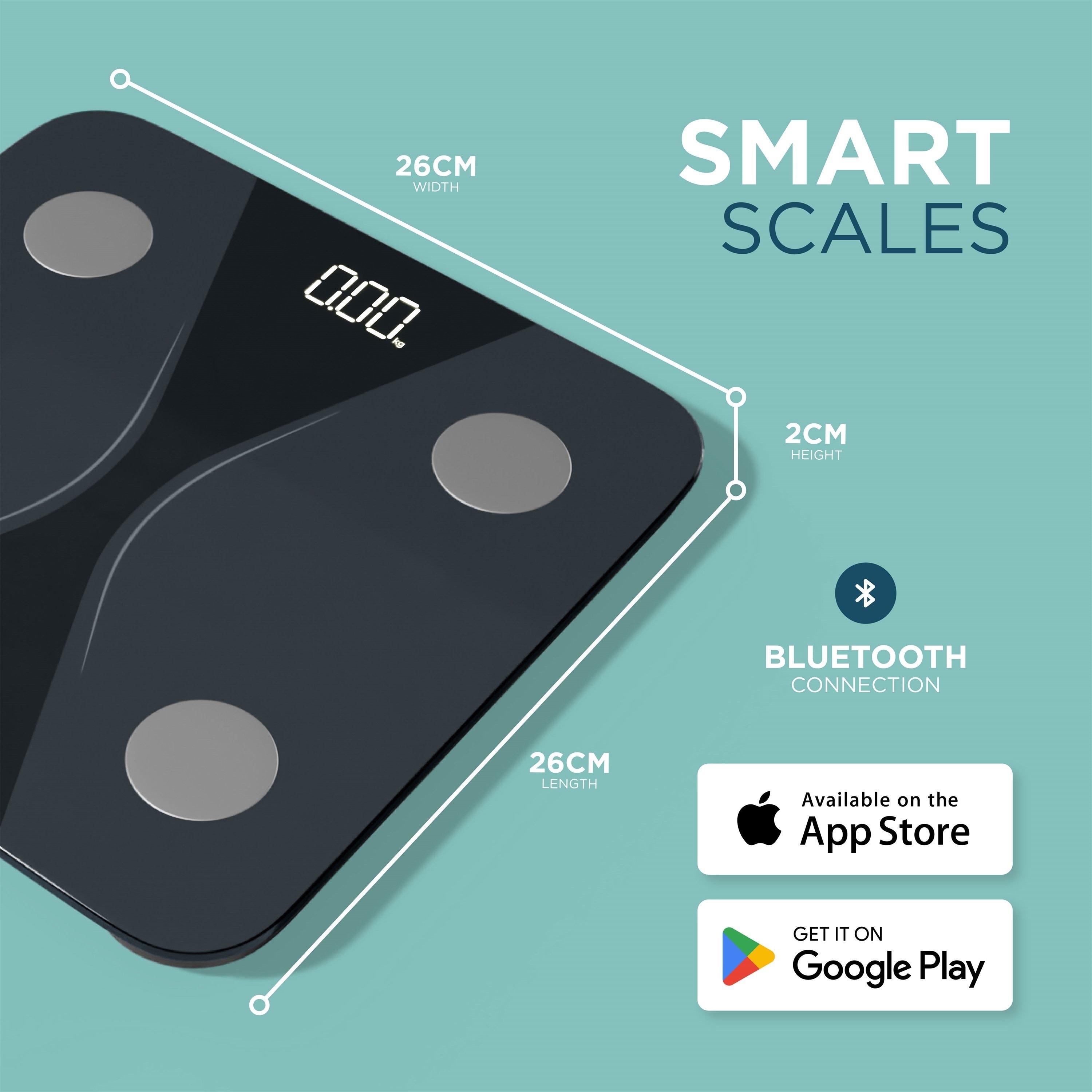 Black - DMD Collective - Smart Digital Bathroom Scales - 2