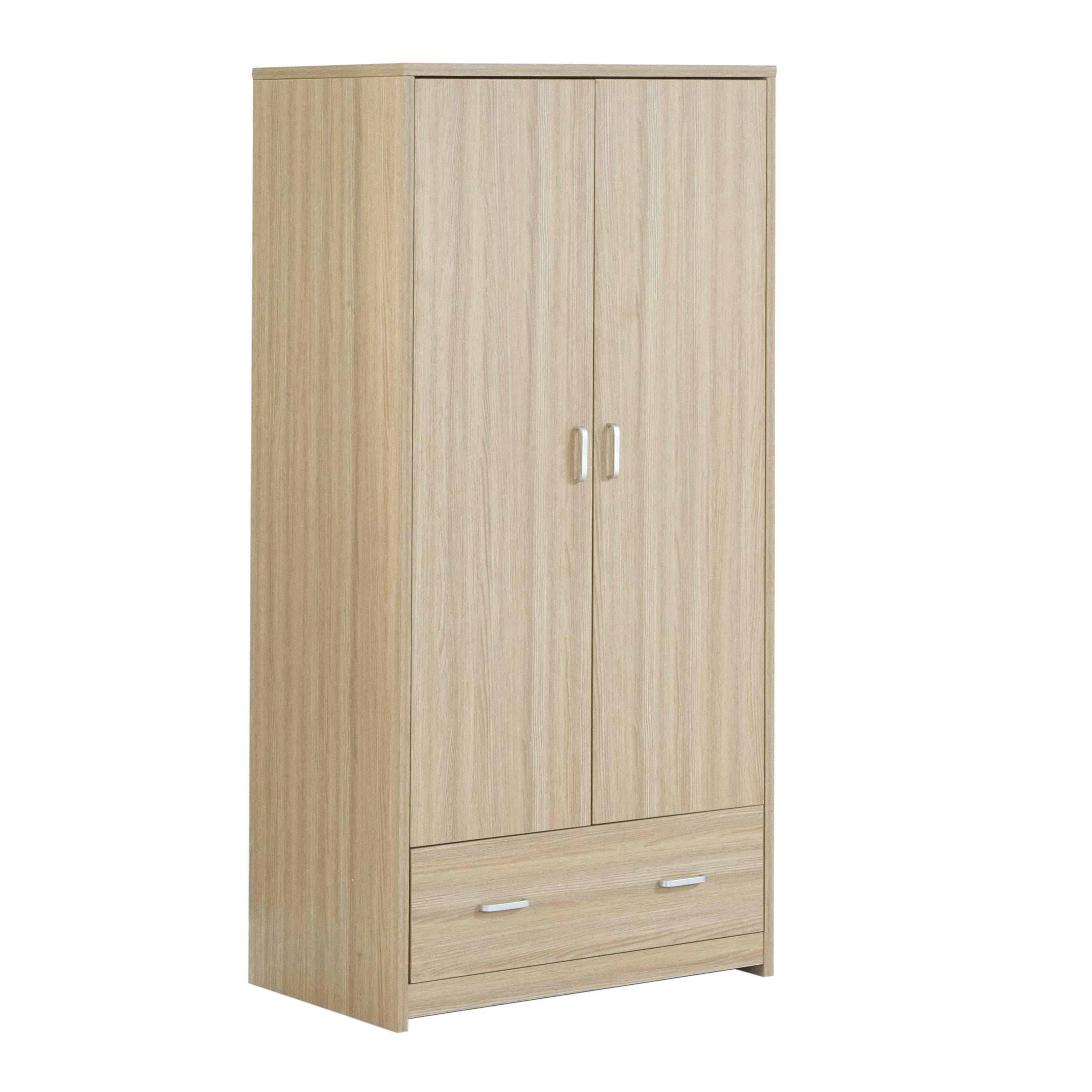 Babymore Luno Veni Wardrobe Oak