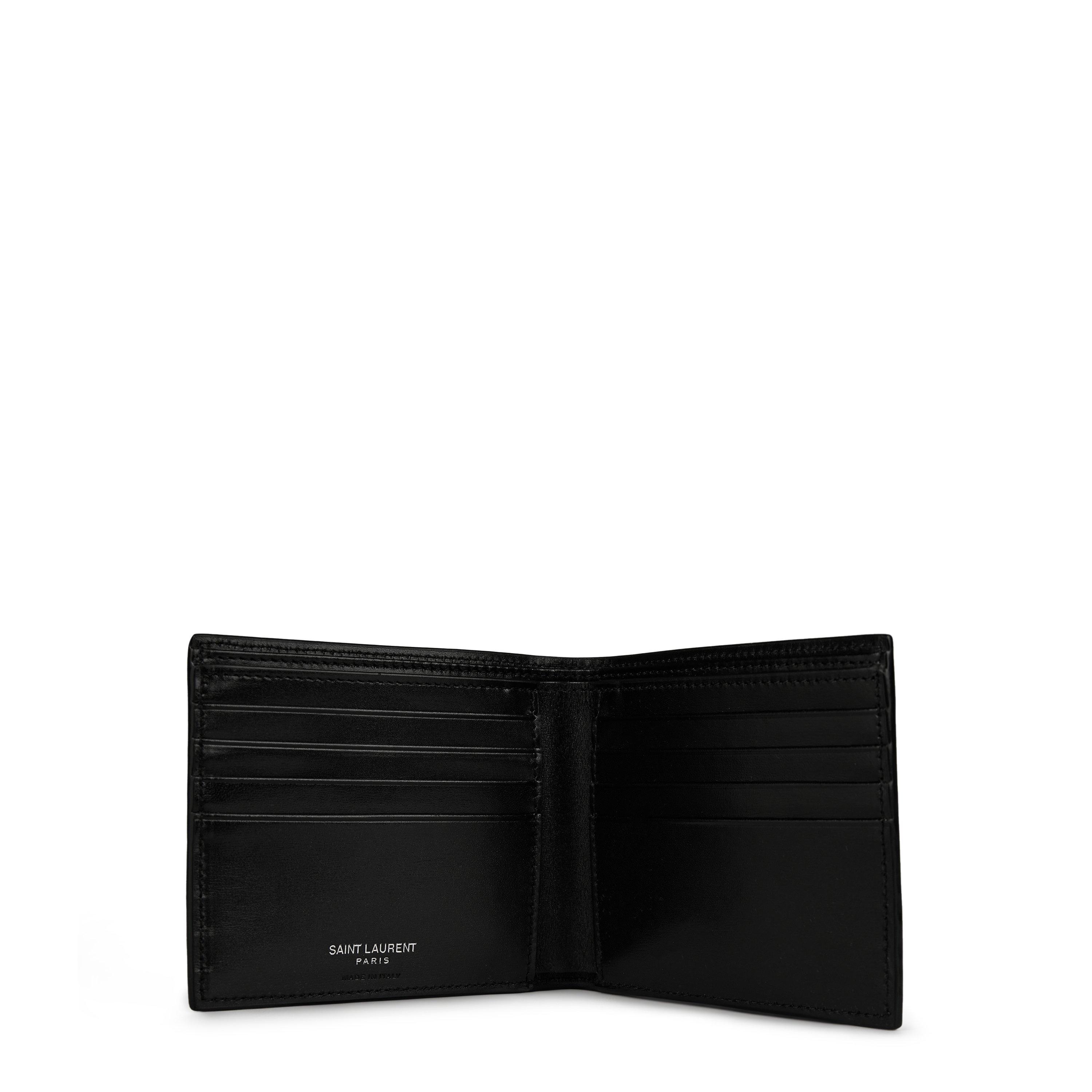Nero - Saint Laurent - Cassandre East/West Wallet - 5