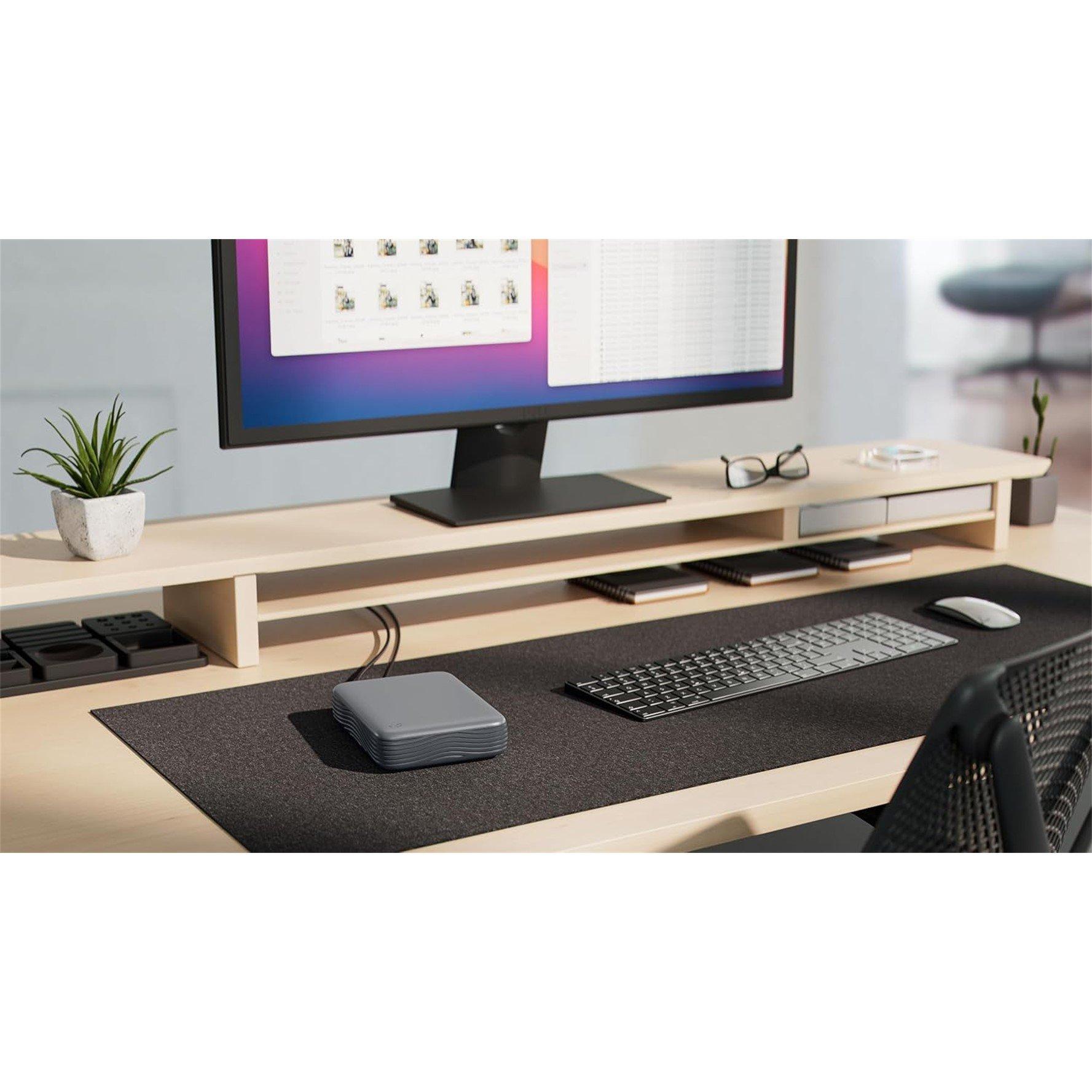 Negro - Seagate - 8TB Expansion Desktop Hard Drive  MicroB to USB-C - 10