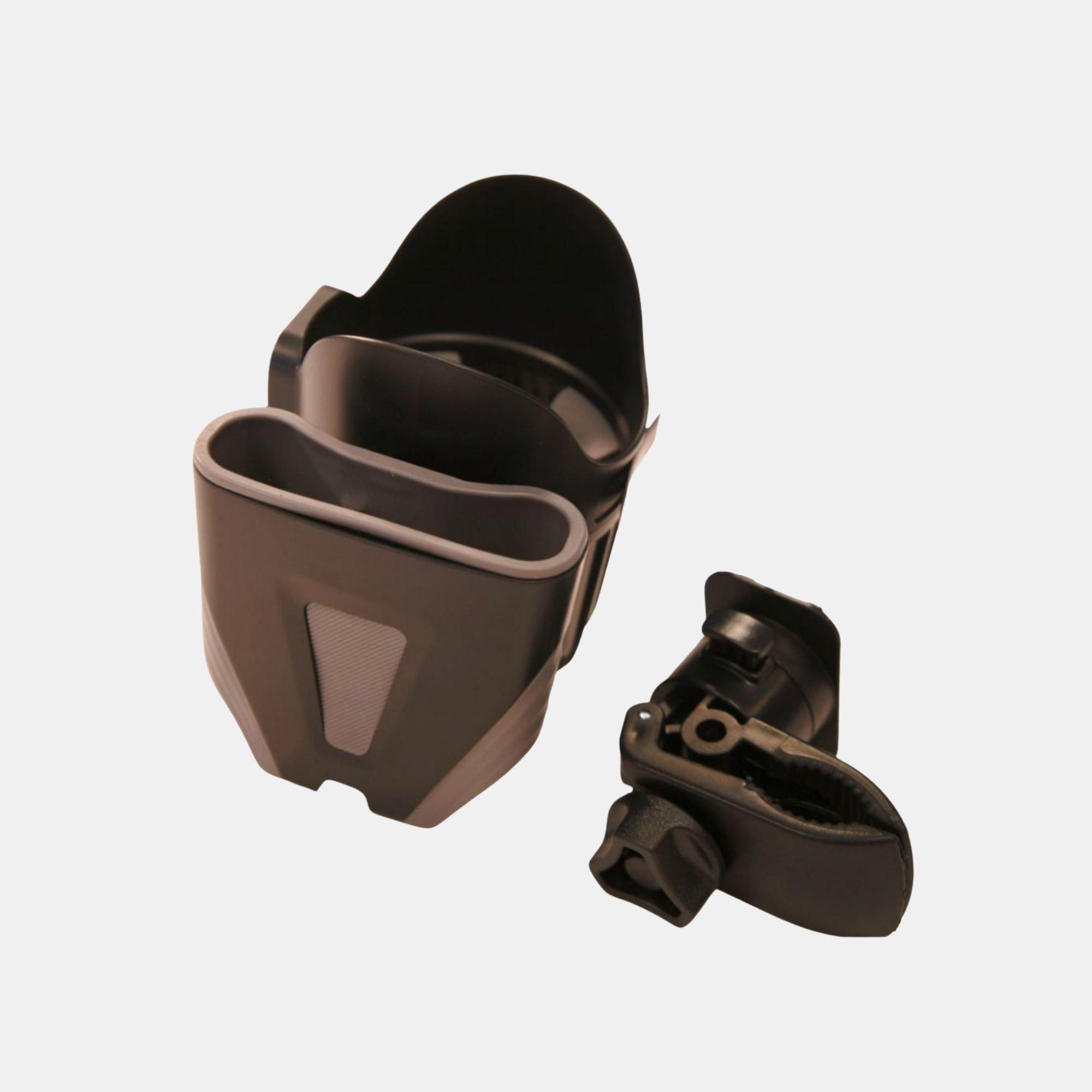 Noir - Cute and Co - & Co Adjustable Stroller/Pram 2 in 1 Phone and Cup Holder - 4