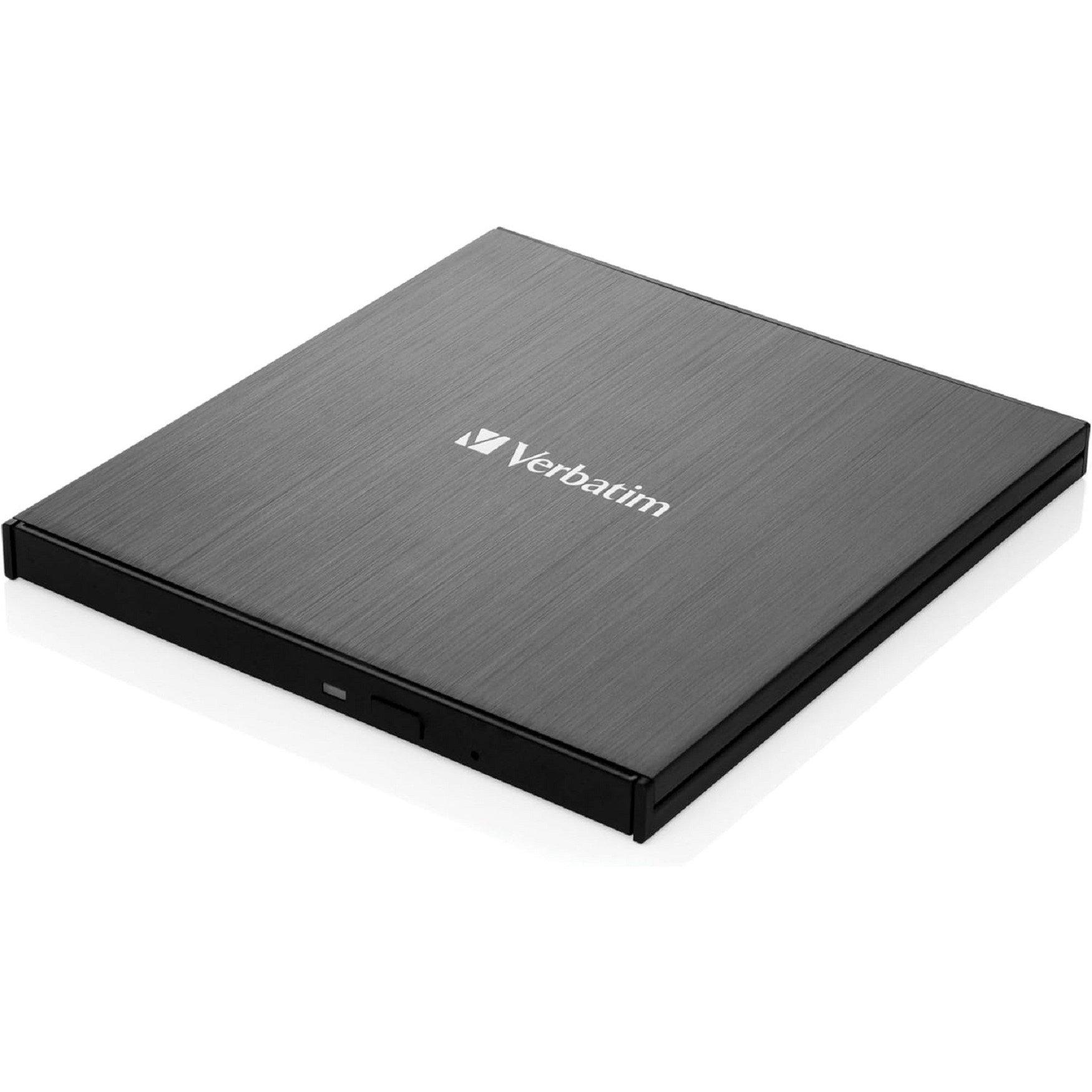 Zwart - Verbatim - Blu-Ray DVD-Drive - Black - 1