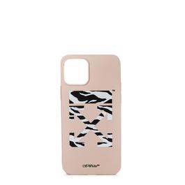 Off White Zebra Iphone 12 Phone Case