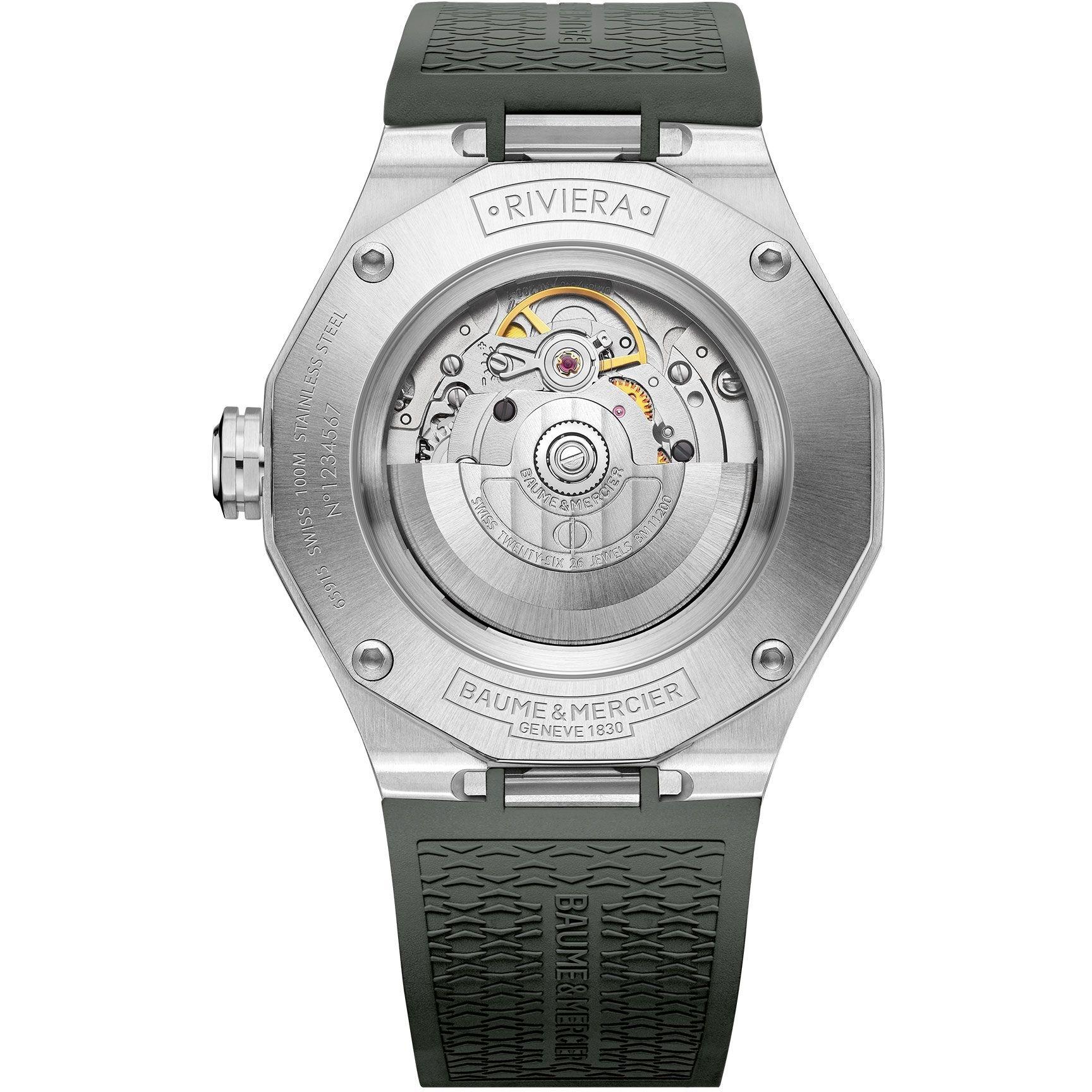 Grey - Baume and Mercier - Riviera Automatic Watch - 2