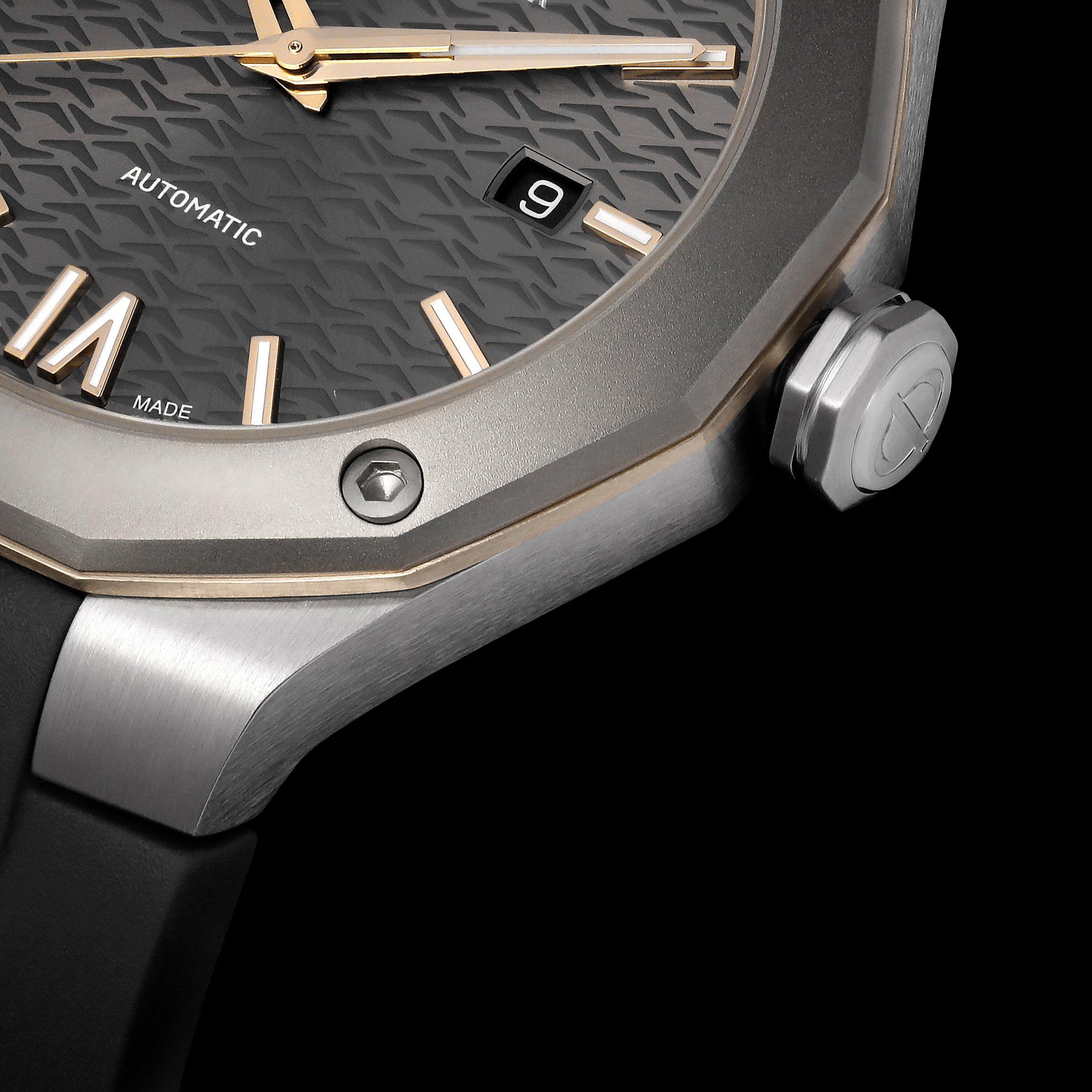 Grey - Baume and Mercier - Riviera Automatic Watch - 4