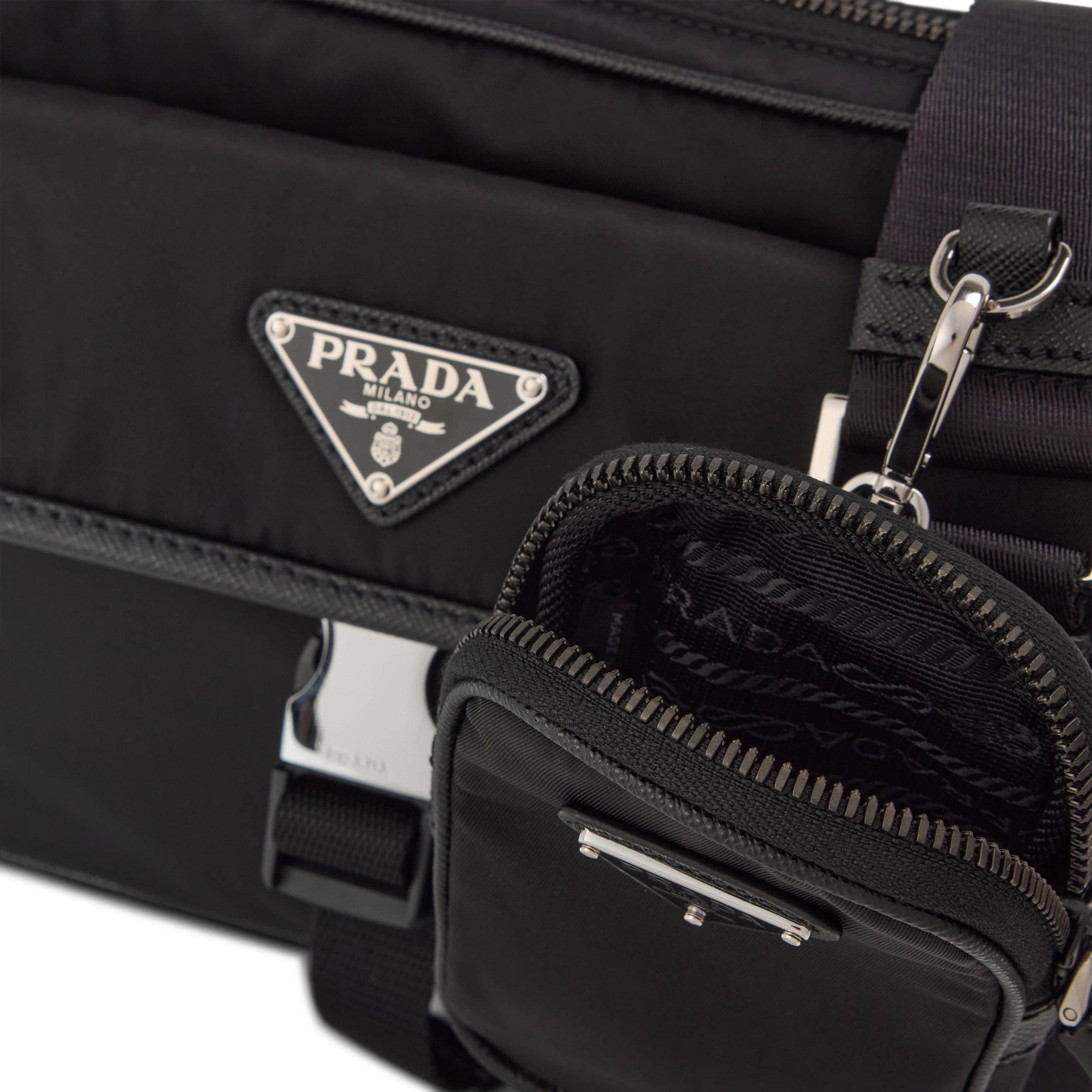 Black - Prada - Prada Rectangle Cros Sn00 - 3
