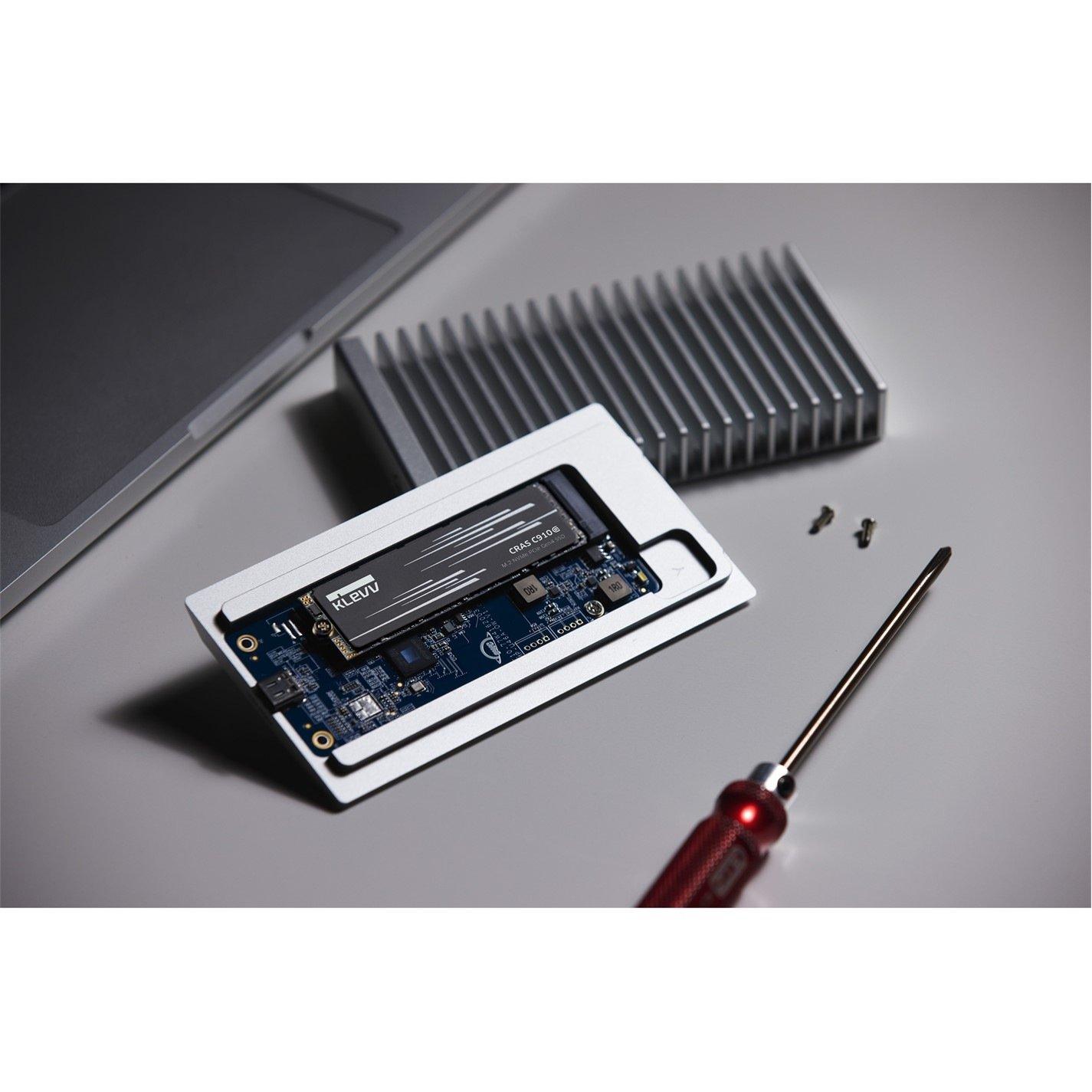 Black - KLEVV - CRAS C910G 4TB SSD Drive - 8