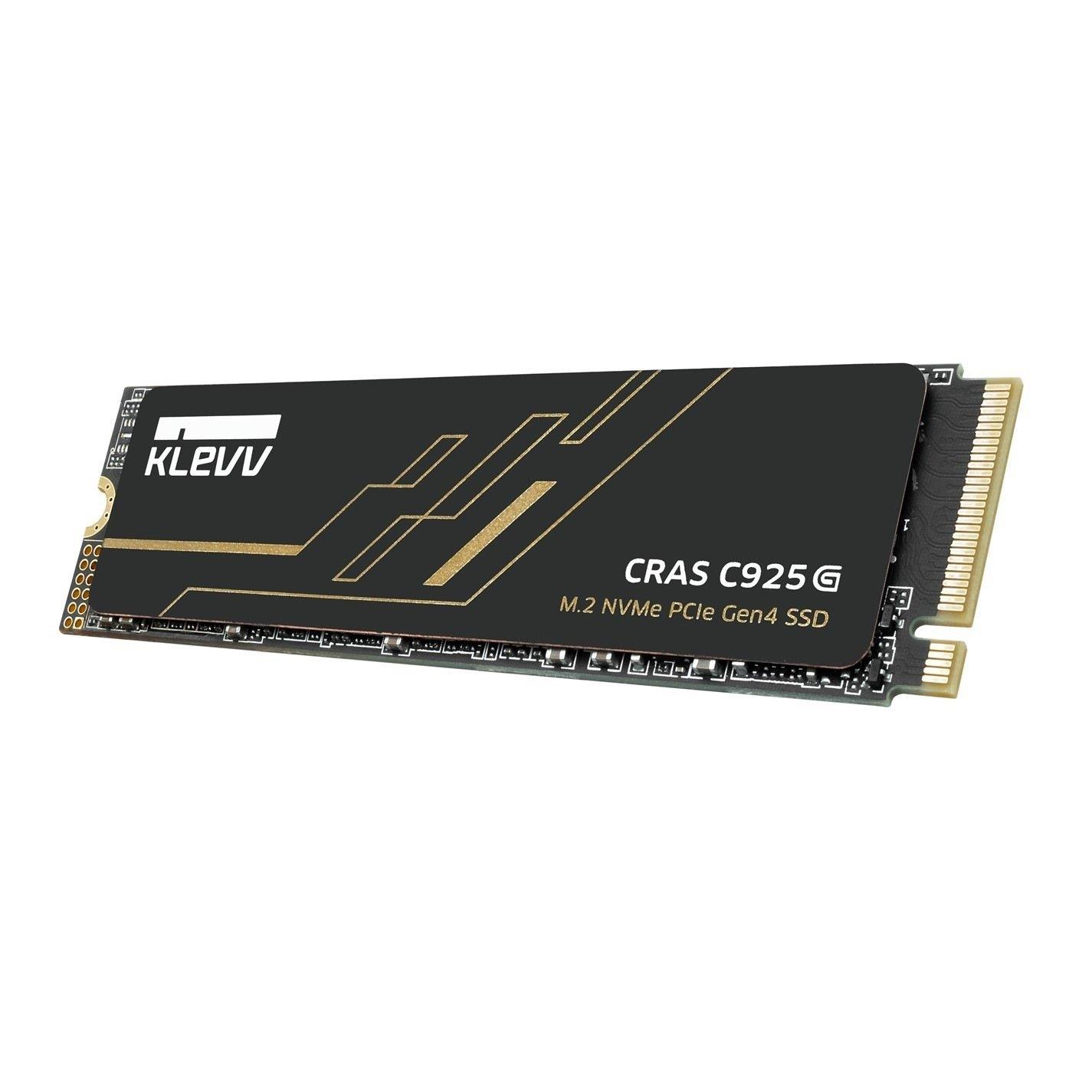 Black - KLEVV - CRAS C925G 1TB SSD Drive - Playstation 5 compatible - 4