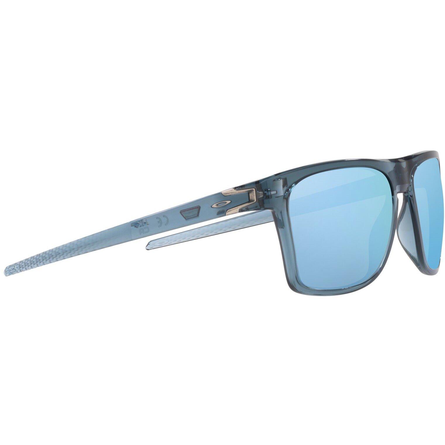 Nero/Blu - Oakley - Men's Leffingwell Rectangle Sunglasses - 11
