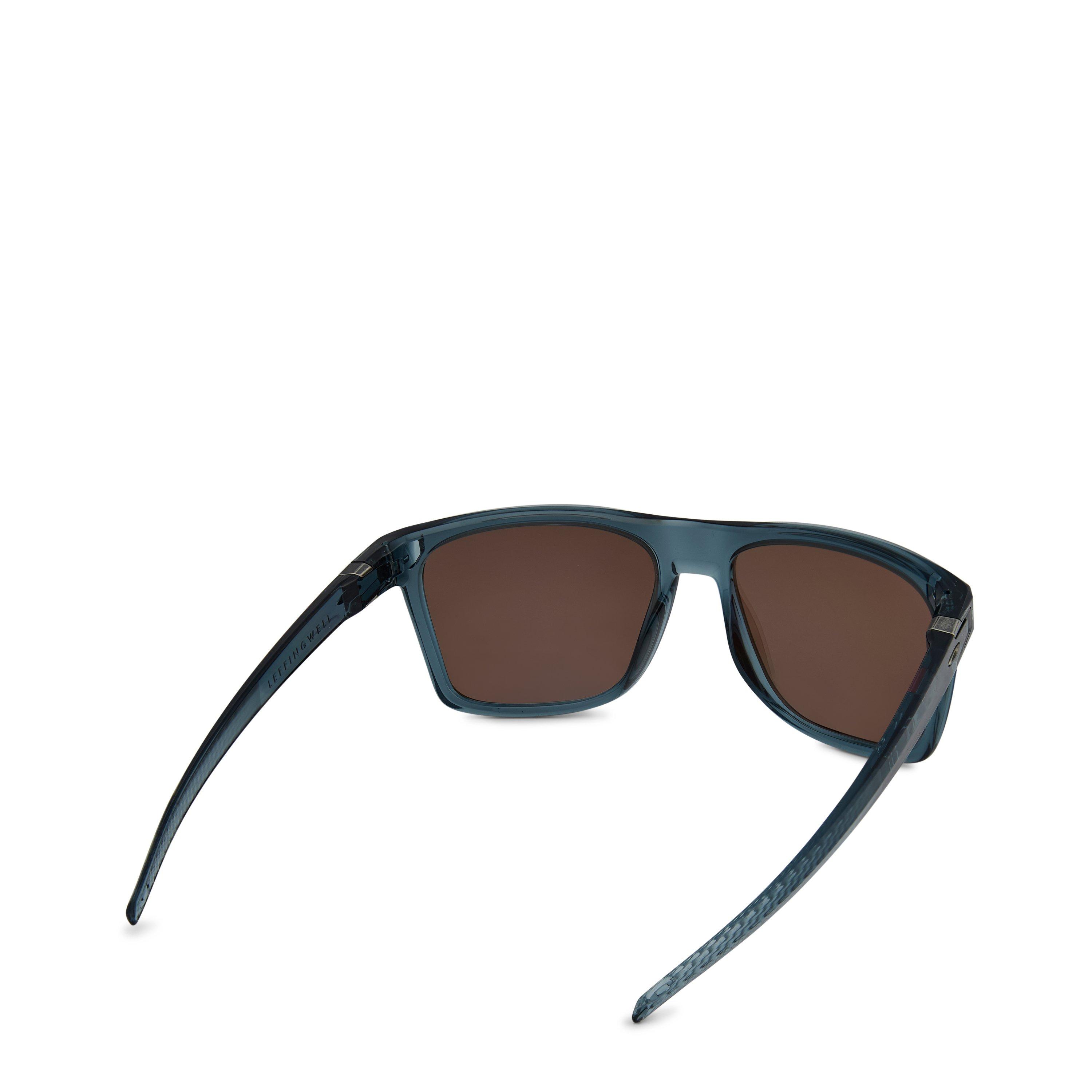 Nero/Blu - Oakley - Men's Leffingwell Rectangle Sunglasses - 12